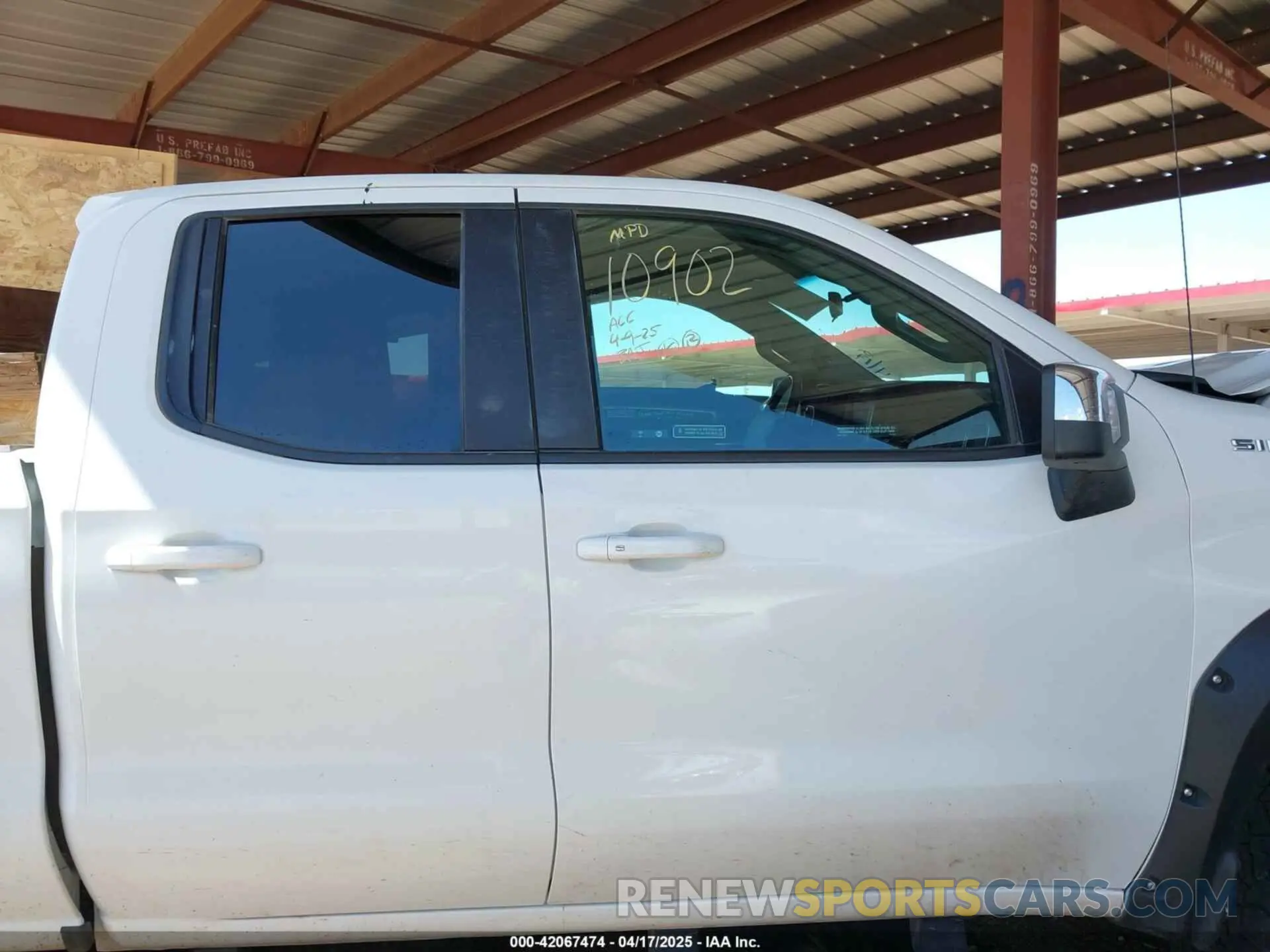 13 Photograph of a damaged car 1GCRYDED6MZ280351 CHEVROLET SILVERADO 1500 2021