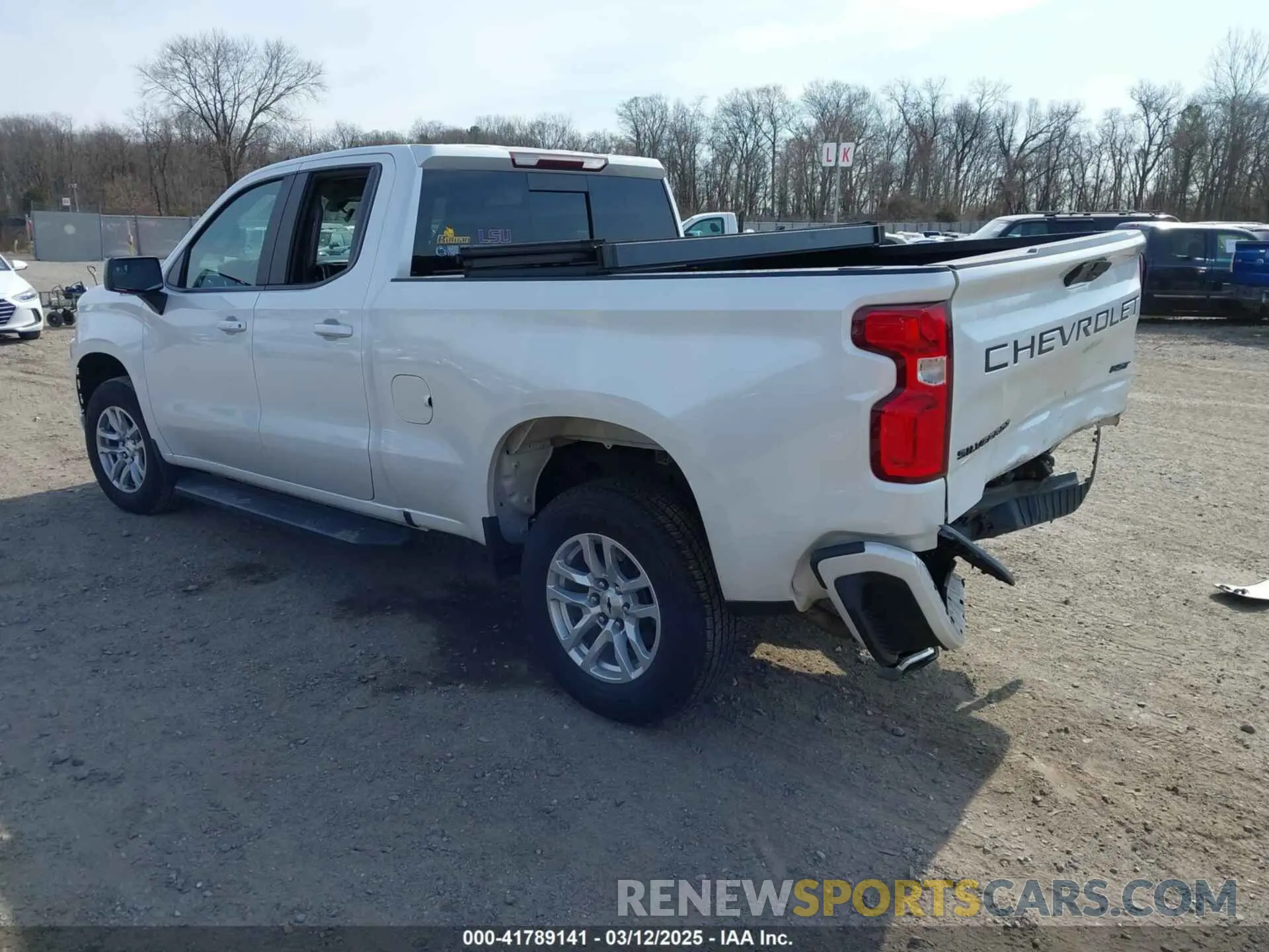 3 Photograph of a damaged car 1GCRYEED0MZ103087 CHEVROLET SILVERADO 1500 2021