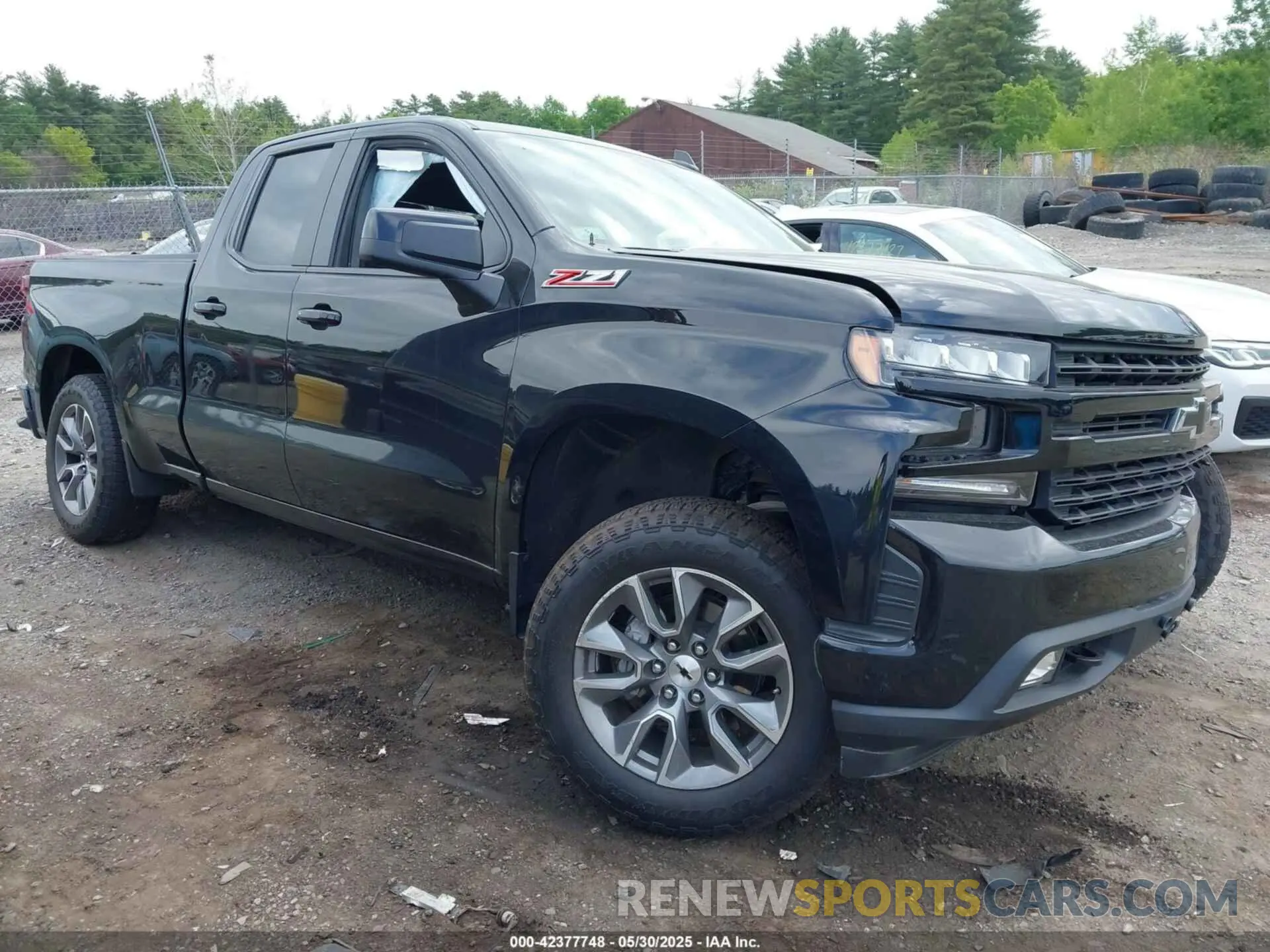 1 Photograph of a damaged car 1GCRYEED1MZ446832 CHEVROLET SILVERADO 1500 2021