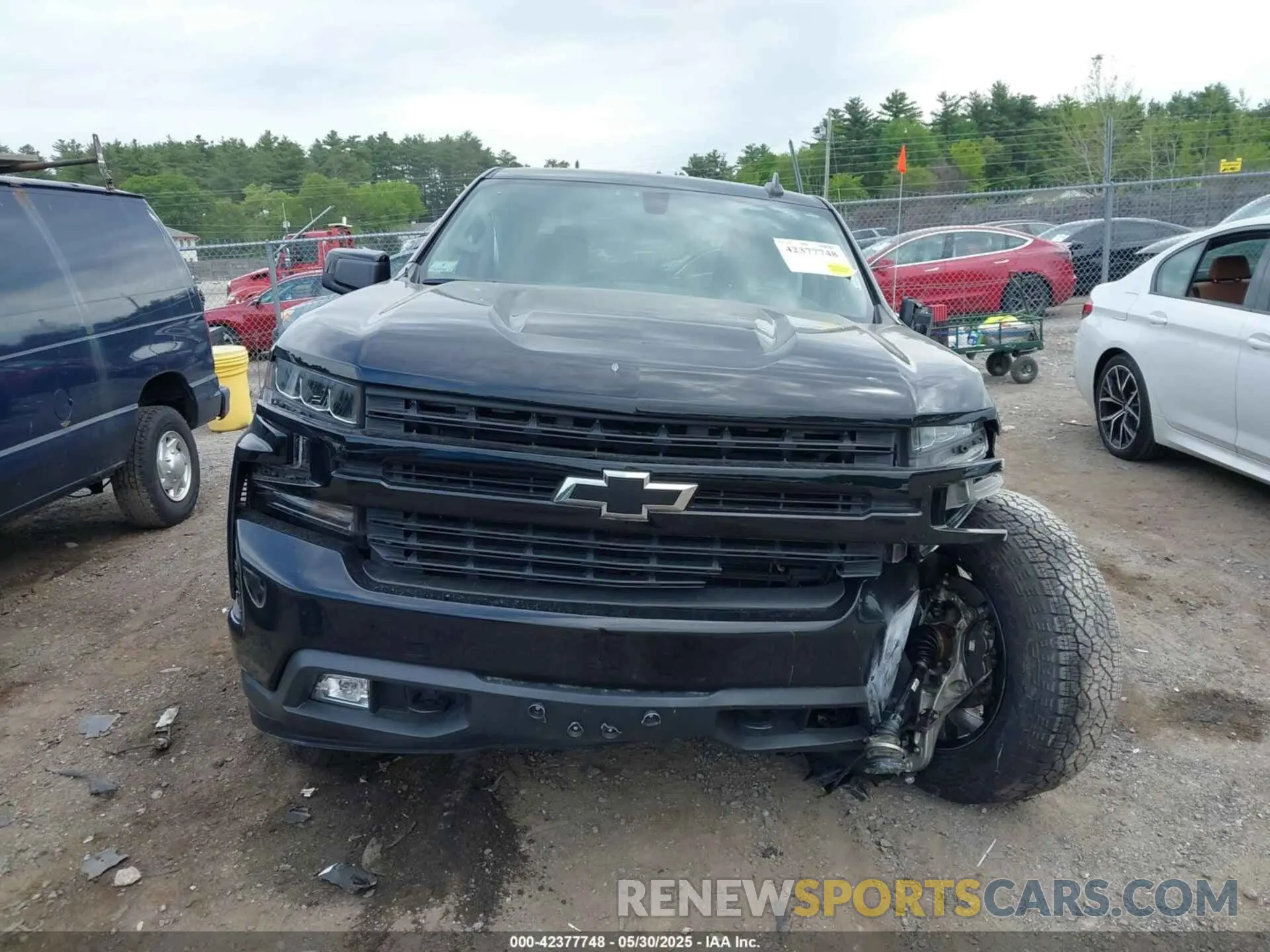 12 Photograph of a damaged car 1GCRYEED1MZ446832 CHEVROLET SILVERADO 1500 2021