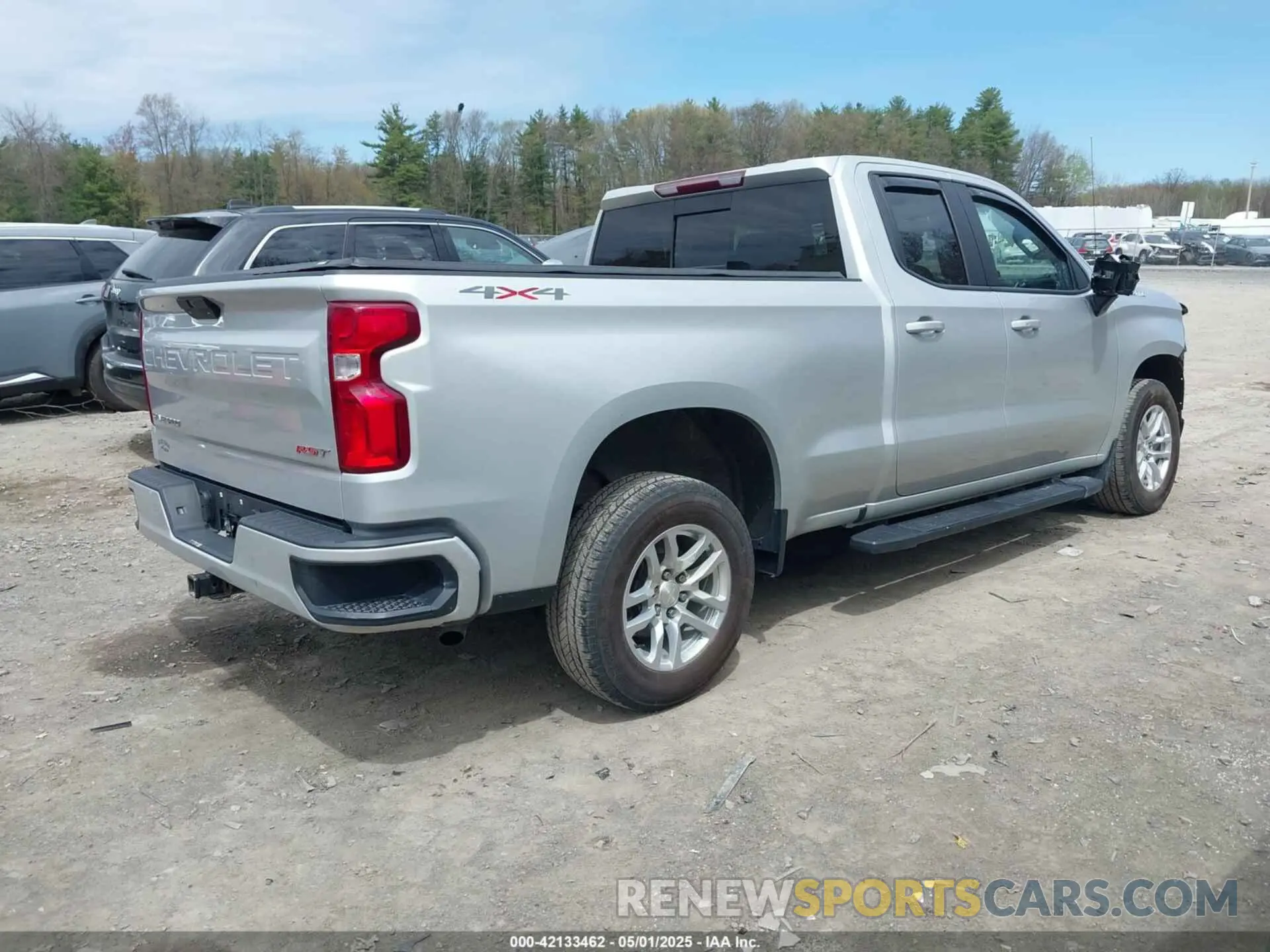 4 Photograph of a damaged car 1GCRYEED9MZ119188 CHEVROLET SILVERADO 1500 2021