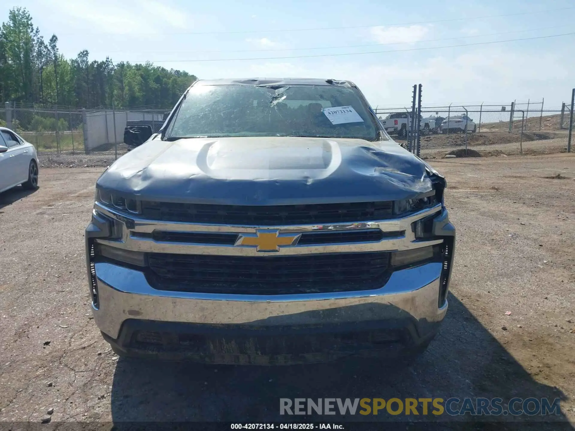 13 Photograph of a damaged car 1GCRYJEK1MZ376305 CHEVROLET SILVERADO 1500 2021