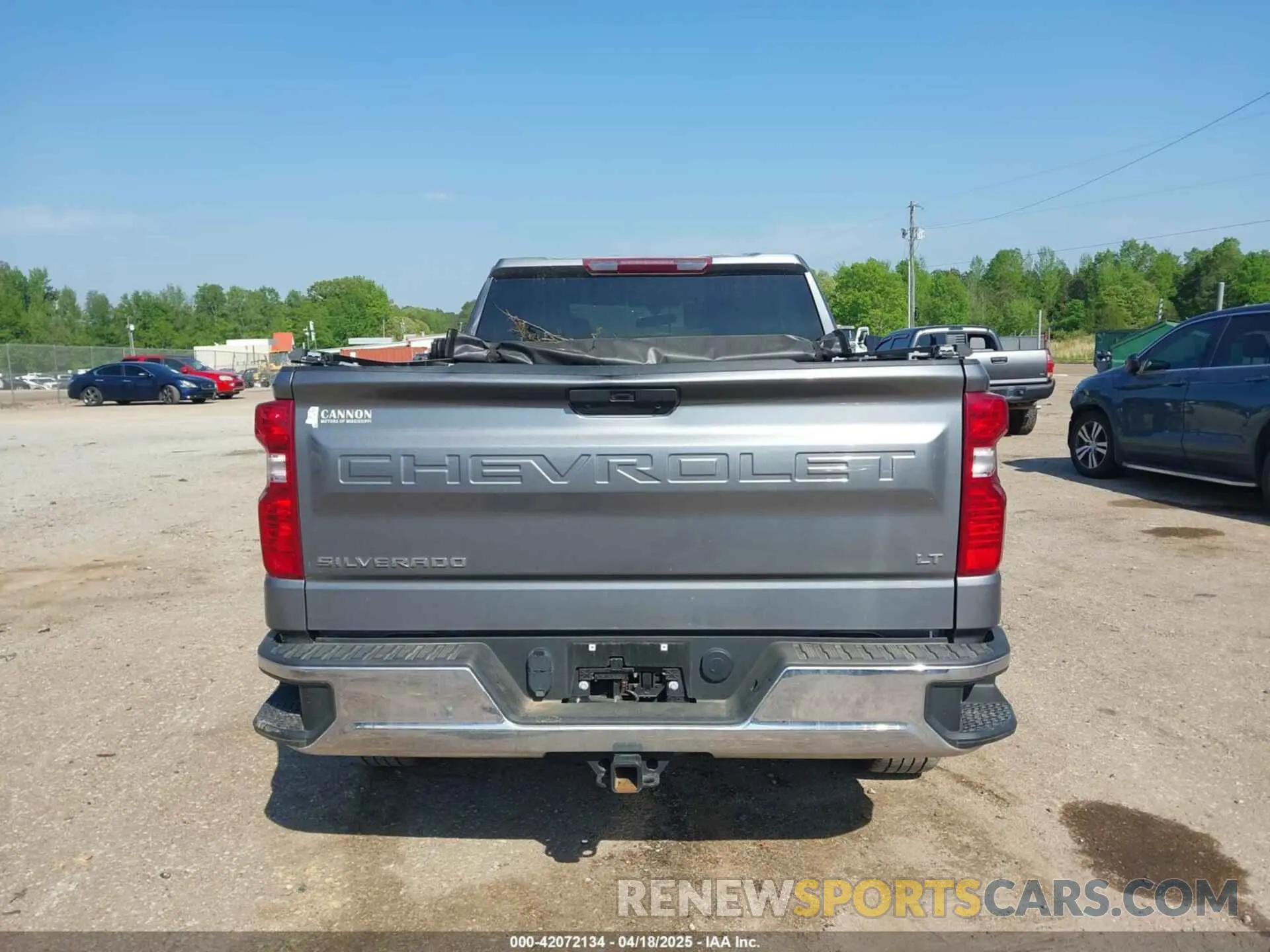 17 Photograph of a damaged car 1GCRYJEK1MZ376305 CHEVROLET SILVERADO 1500 2021