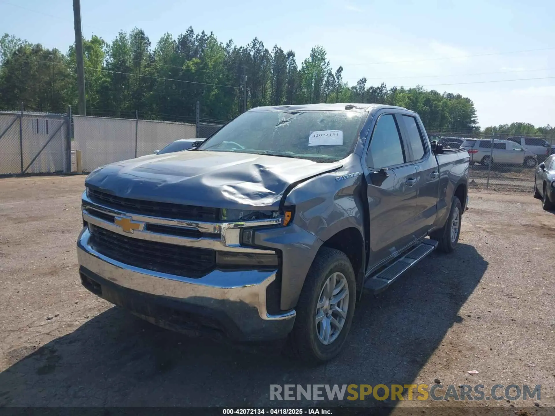 6 Photograph of a damaged car 1GCRYJEK1MZ376305 CHEVROLET SILVERADO 1500 2021