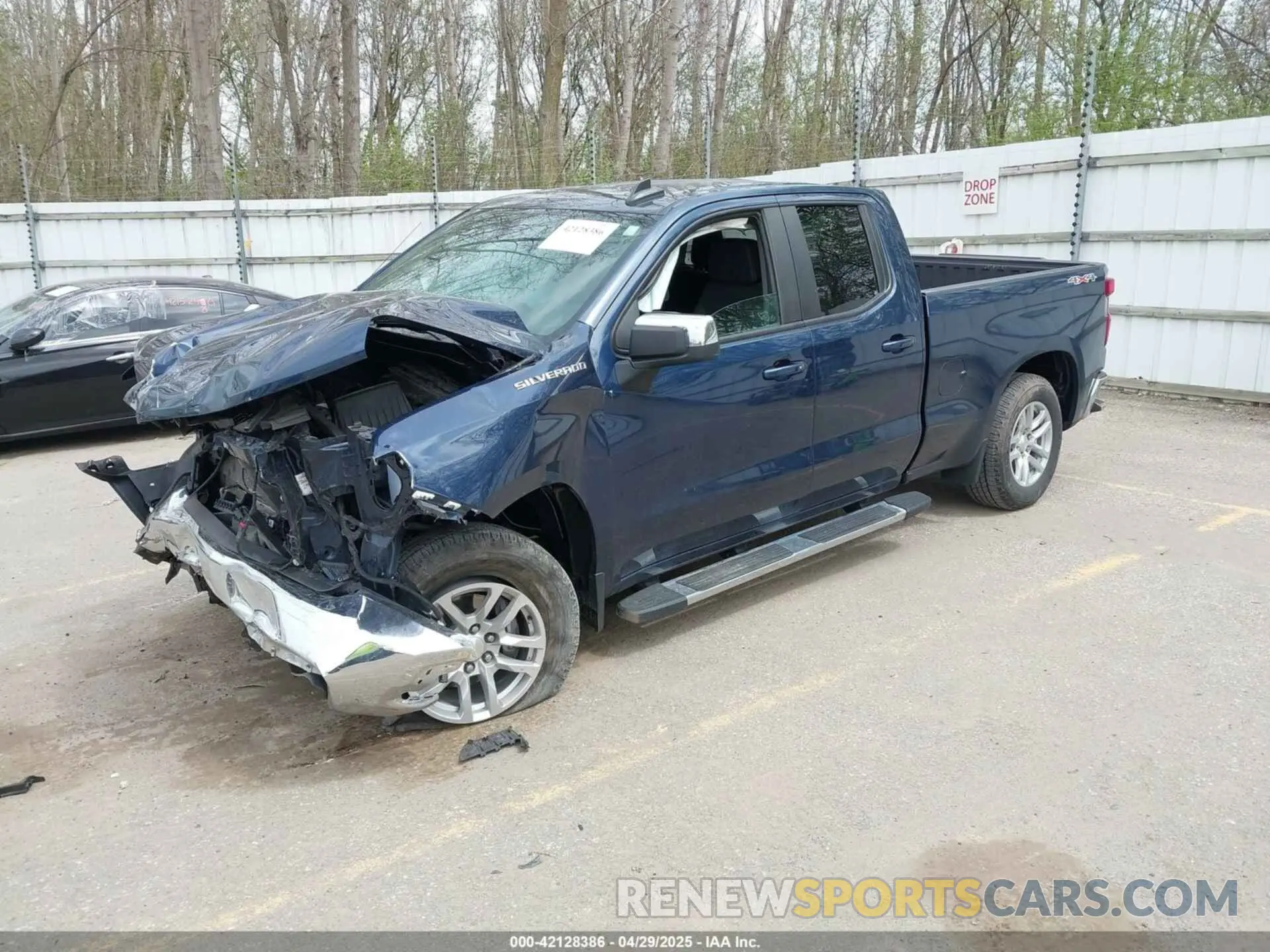2 Photograph of a damaged car 1GCRYJEK9MZ341902 CHEVROLET SILVERADO 1500 2021