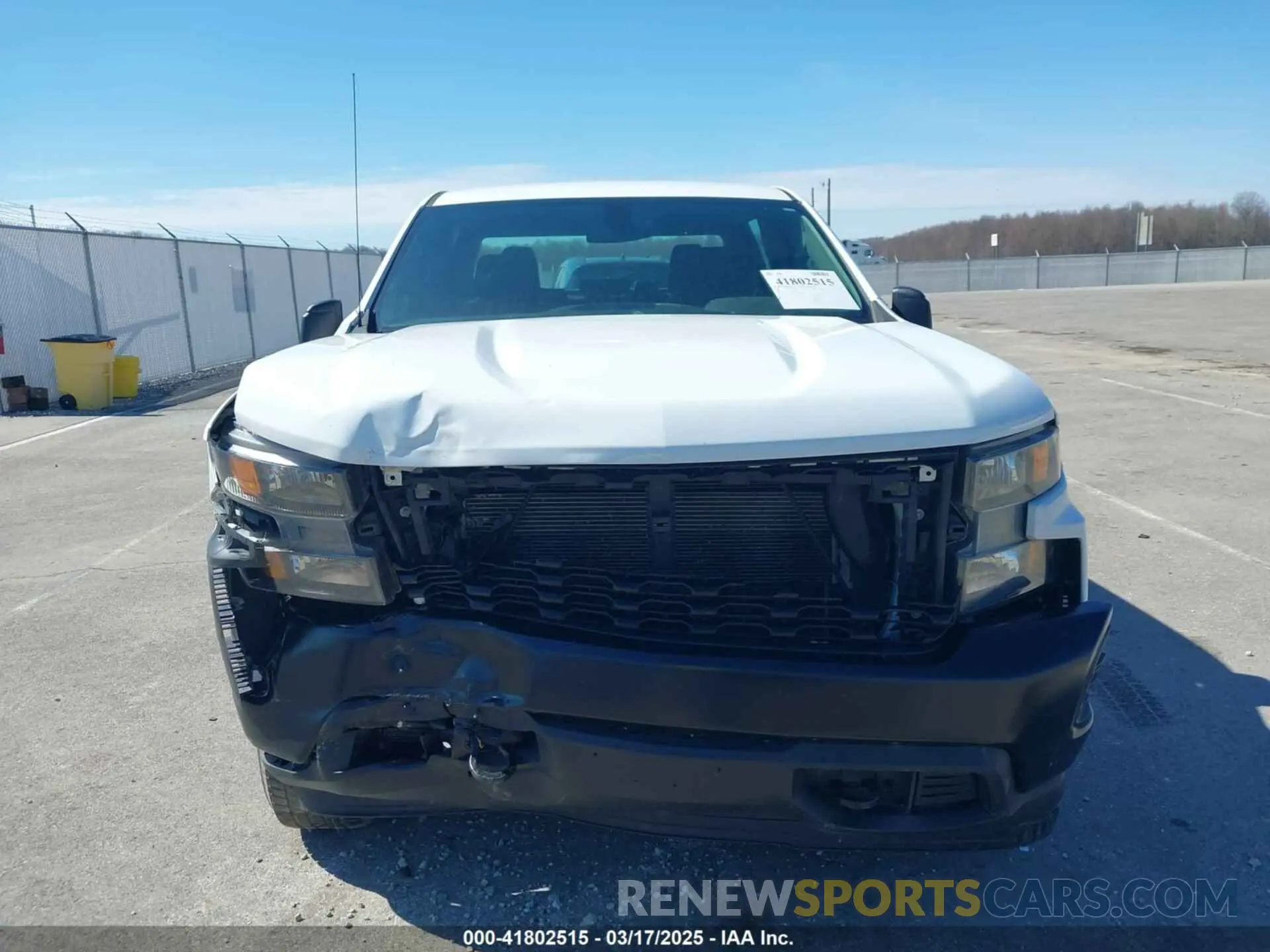 6 Photograph of a damaged car 1GCUYAEF3MZ383754 CHEVROLET SILVERADO 1500 2021