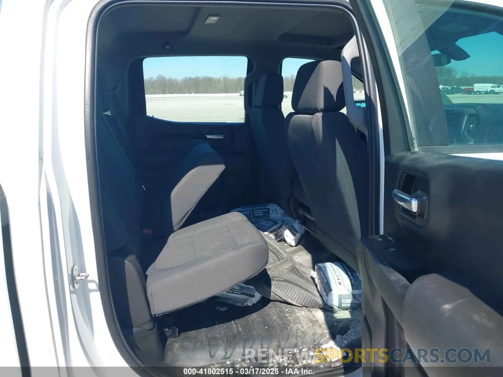 8 Photograph of a damaged car 1GCUYAEF3MZ383754 CHEVROLET SILVERADO 1500 2021