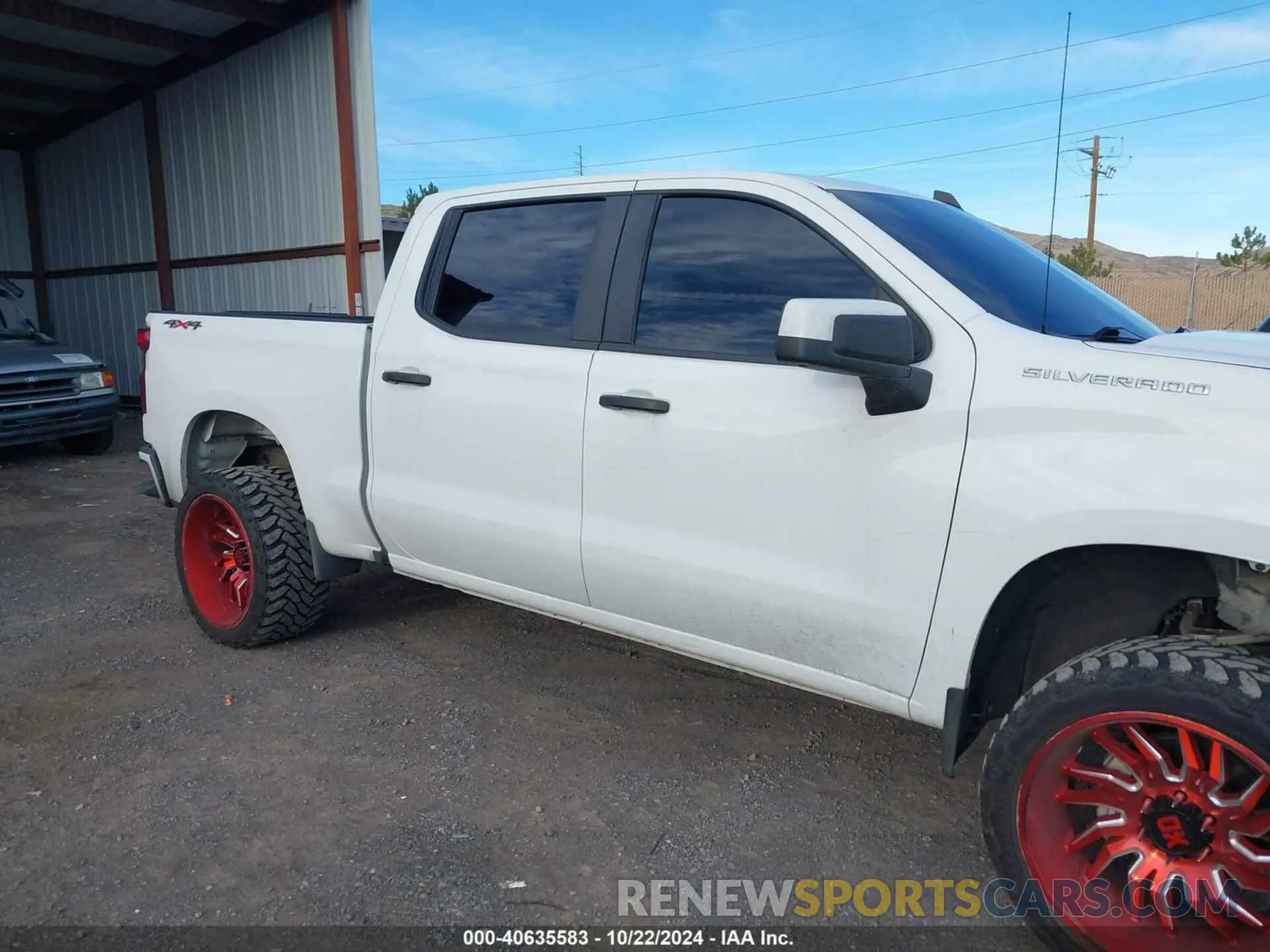 13 Photograph of a damaged car 1GCUYAEF9MZ301056 CHEVROLET SILVERADO 1500 2021