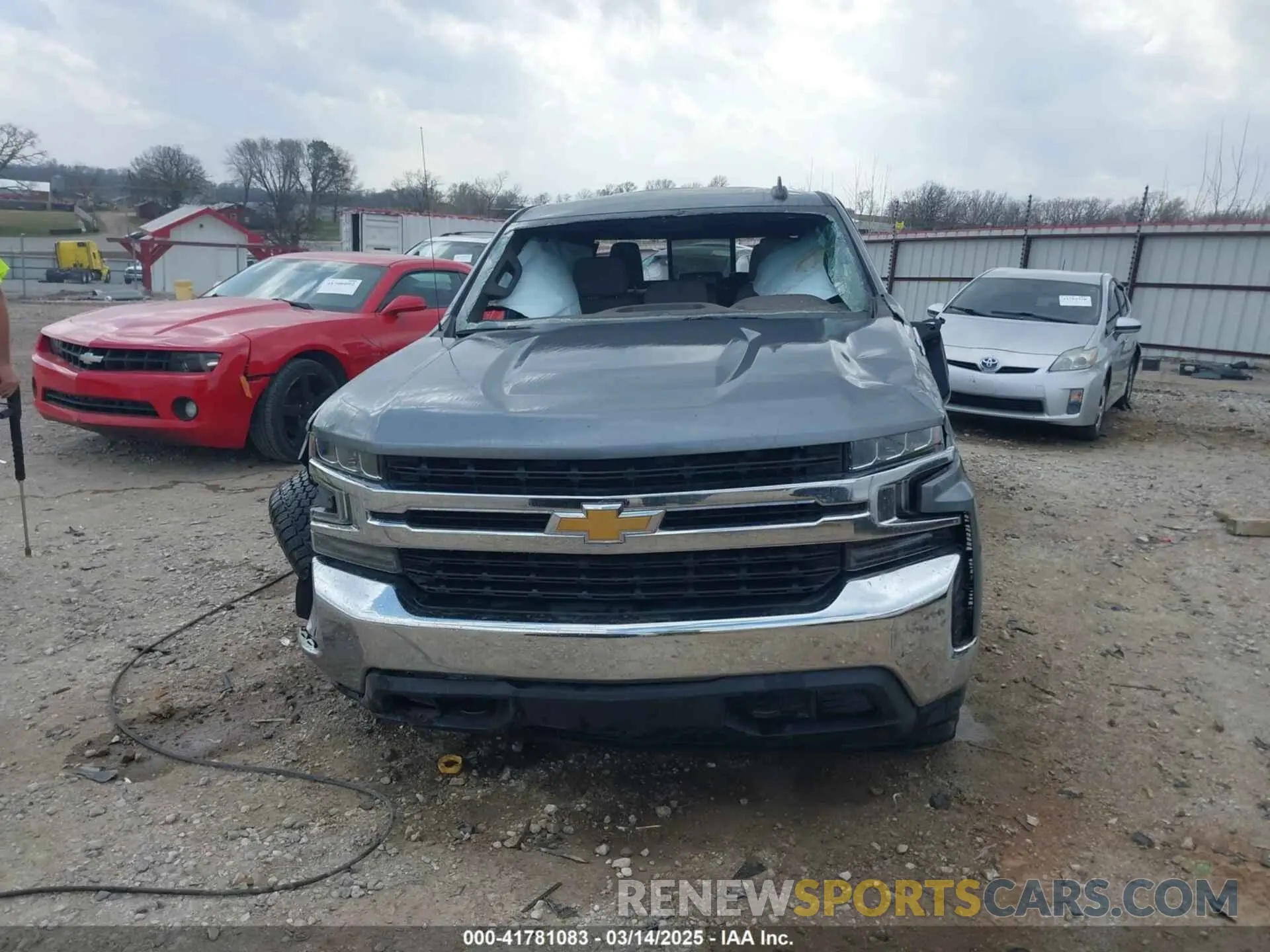 12 Photograph of a damaged car 1GCUYDED3MZ173770 CHEVROLET SILVERADO 1500 2021