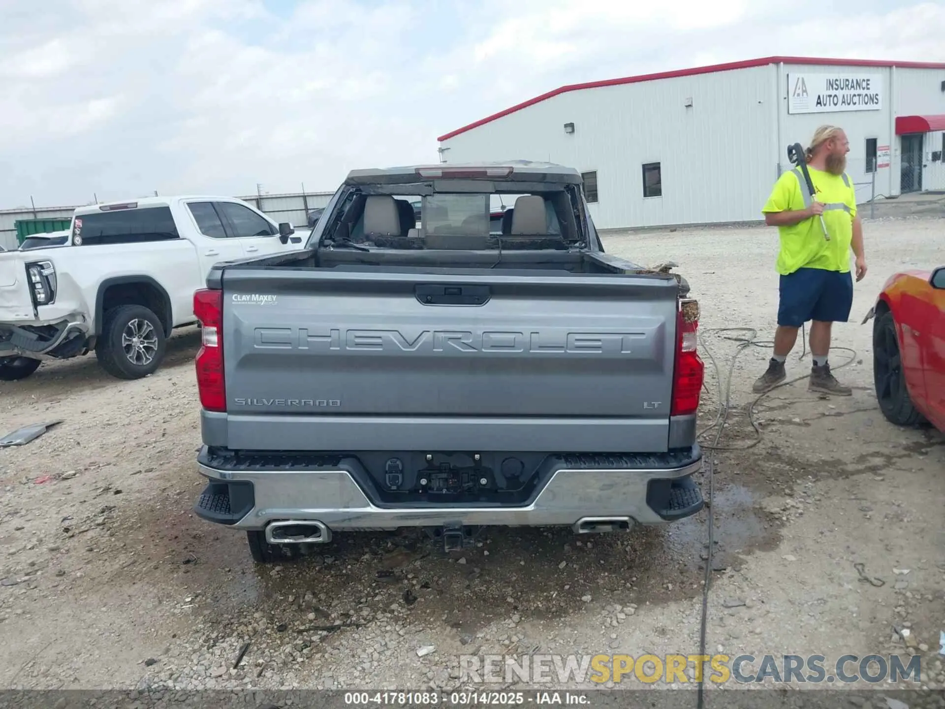 16 Photograph of a damaged car 1GCUYDED3MZ173770 CHEVROLET SILVERADO 1500 2021