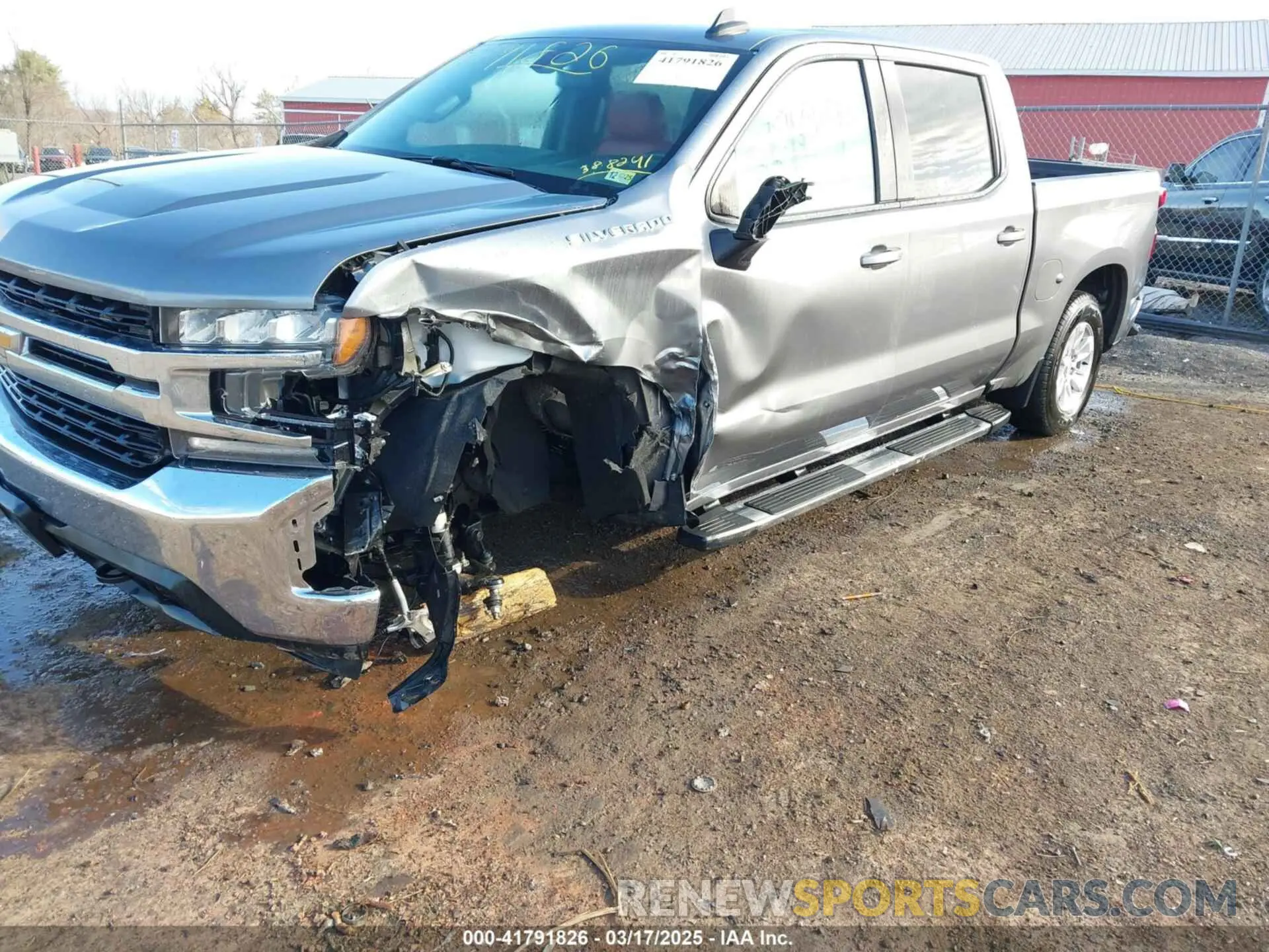 6 Photograph of a damaged car 1GCUYDED3MZ388291 CHEVROLET SILVERADO 1500 2021