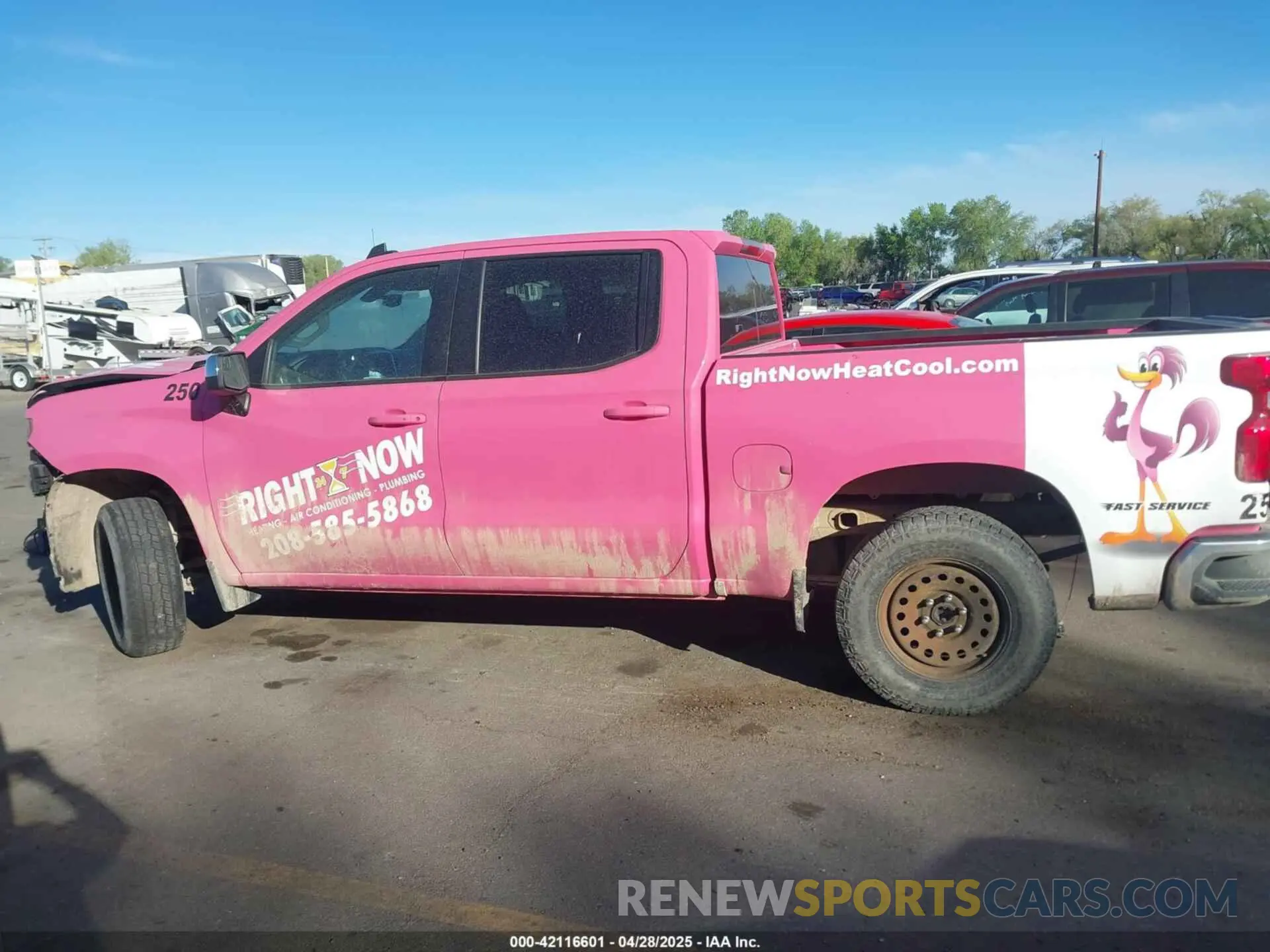 14 Photograph of a damaged car 1GCUYDED6MZ415709 CHEVROLET SILVERADO 1500 2021