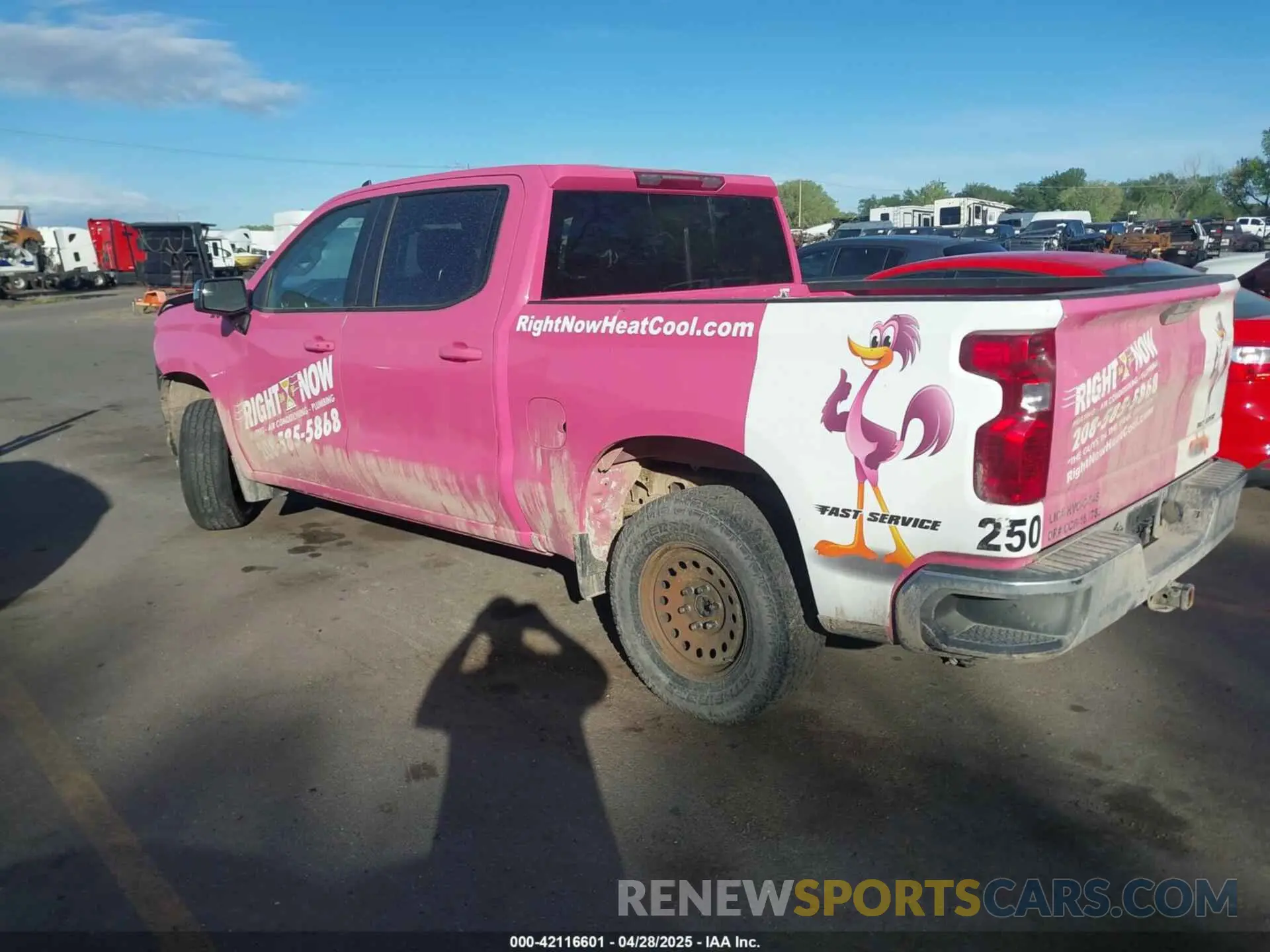 3 Photograph of a damaged car 1GCUYDED6MZ415709 CHEVROLET SILVERADO 1500 2021