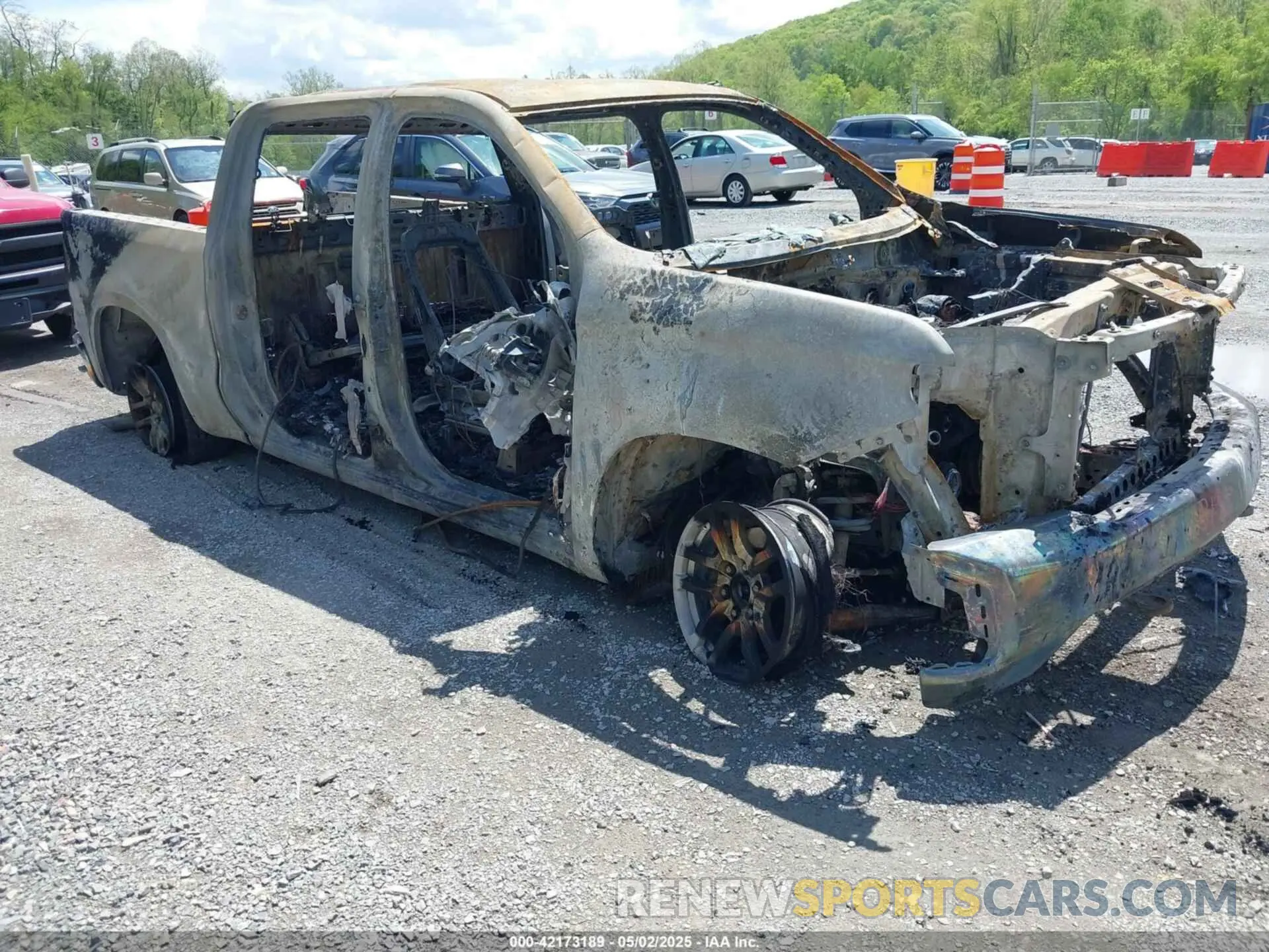1 Photograph of a damaged car 1GCUYDED7MZ116794 CHEVROLET SILVERADO 1500 2021