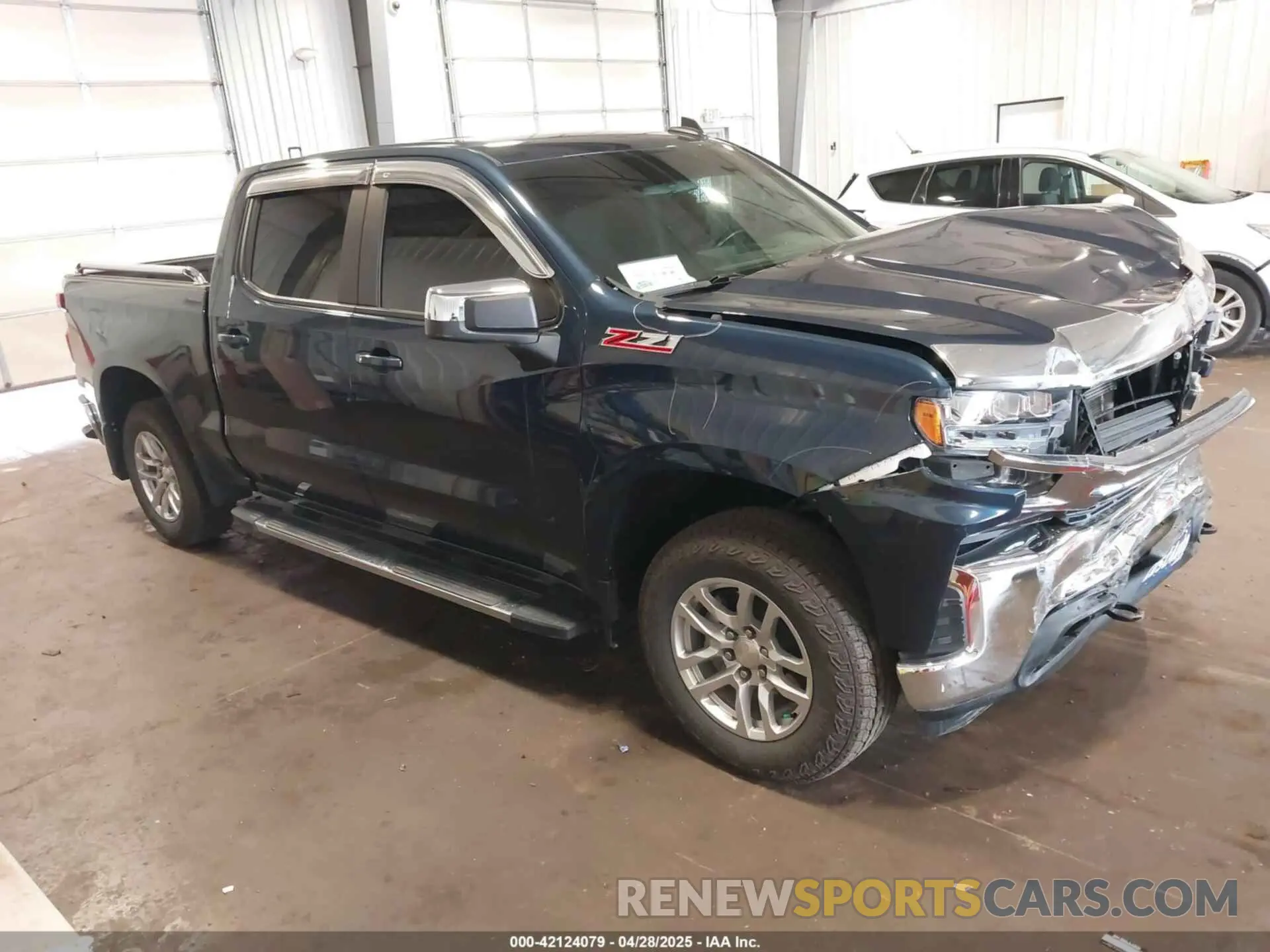 1 Photograph of a damaged car 1GCUYDED9MZ362116 CHEVROLET SILVERADO 1500 2021