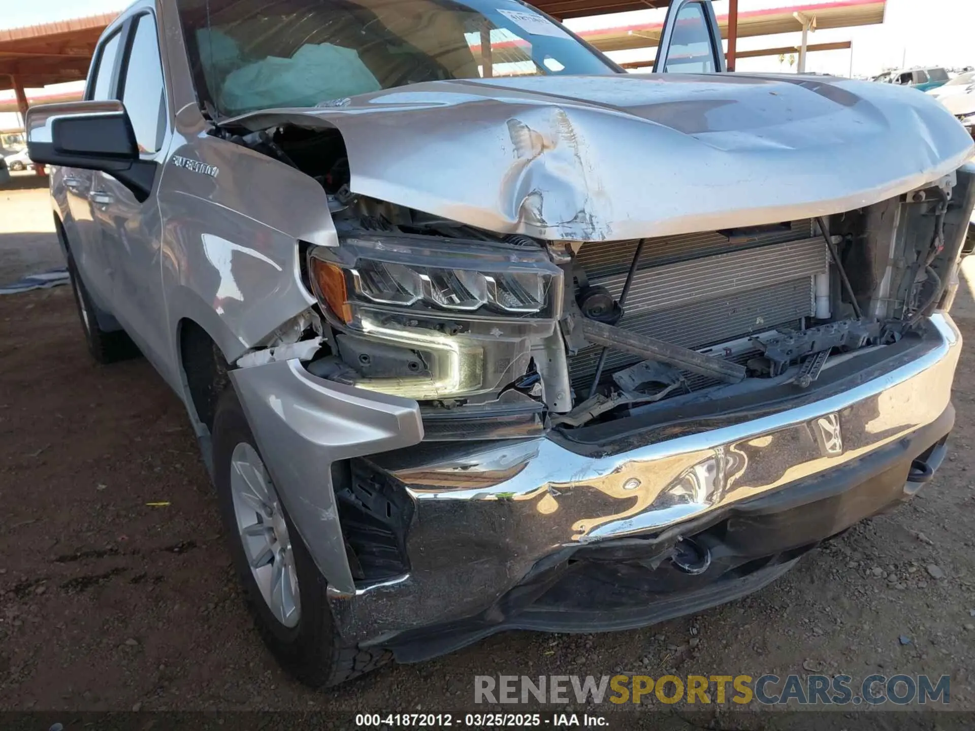 20 Photograph of a damaged car 1GCUYDET1MZ365518 CHEVROLET SILVERADO 1500 2021