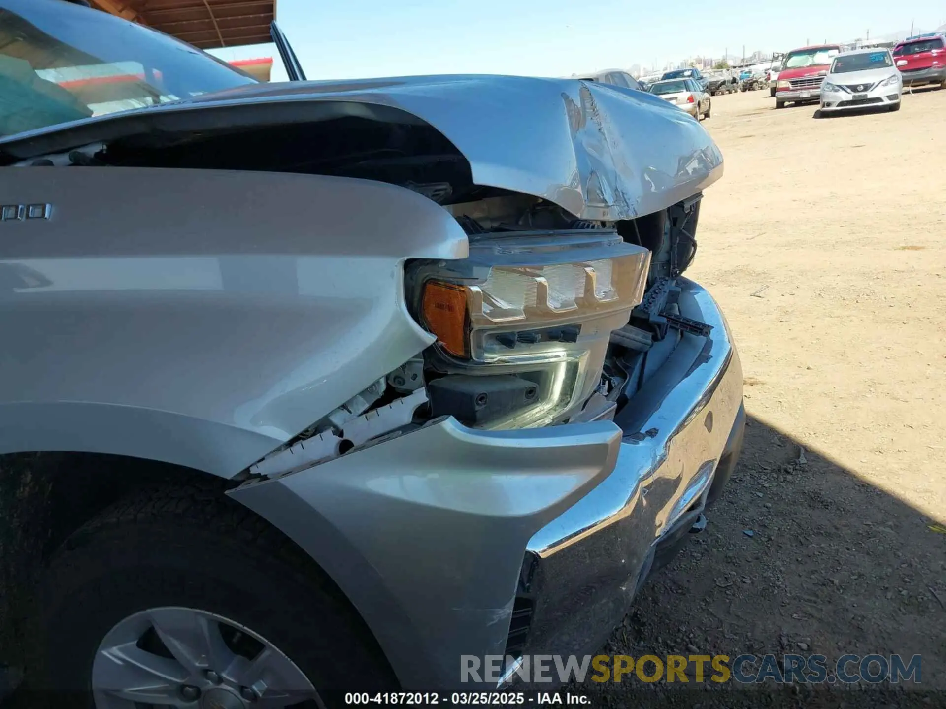 21 Photograph of a damaged car 1GCUYDET1MZ365518 CHEVROLET SILVERADO 1500 2021