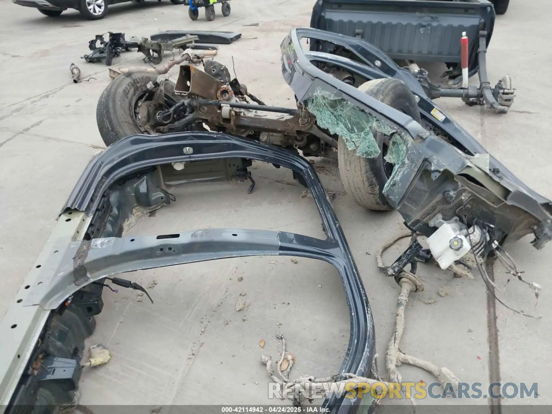 7 Photograph of a damaged car 1GCUYDET4MZ417076 CHEVROLET SILVERADO 1500 2021