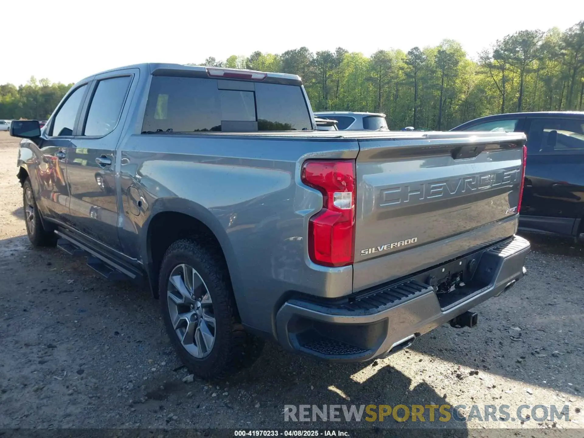 3 Photograph of a damaged car 1GCUYEED3MZ112490 CHEVROLET SILVERADO 1500 2021
