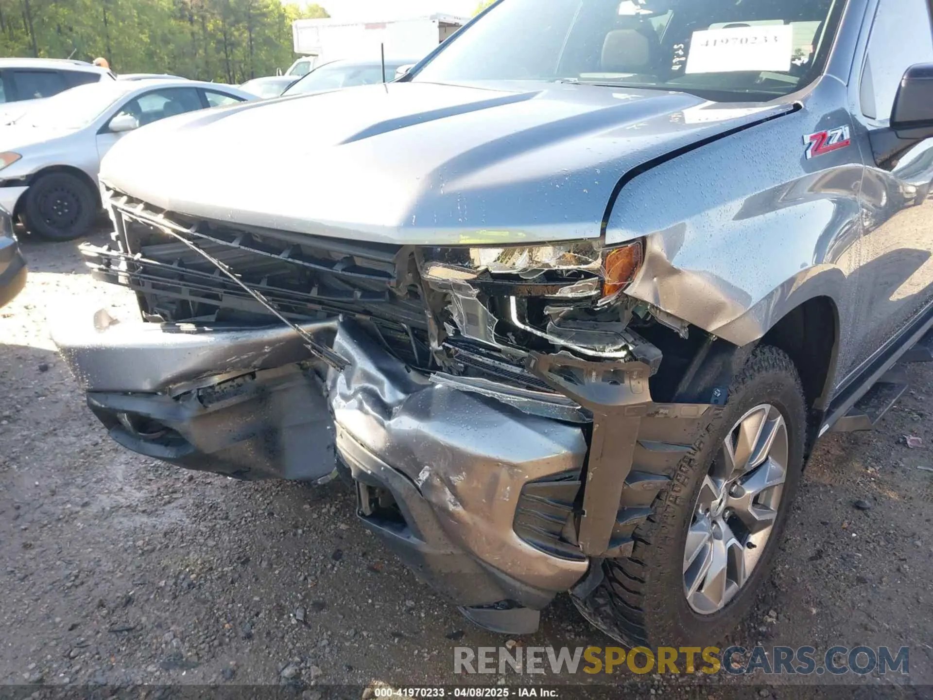 6 Photograph of a damaged car 1GCUYEED3MZ112490 CHEVROLET SILVERADO 1500 2021