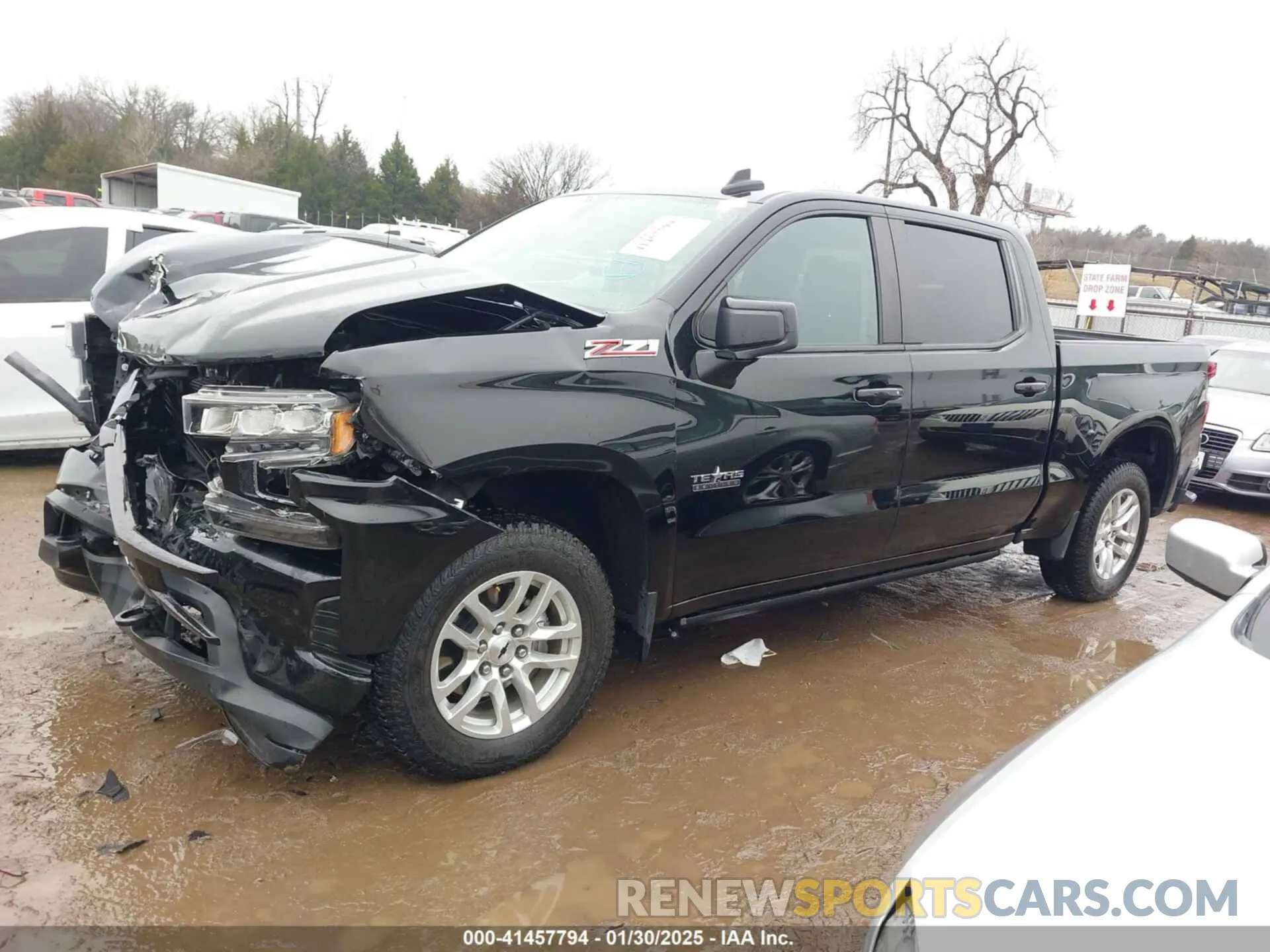 14 Photograph of a damaged car 1GCUYEED4MZ404357 CHEVROLET SILVERADO 1500 2021