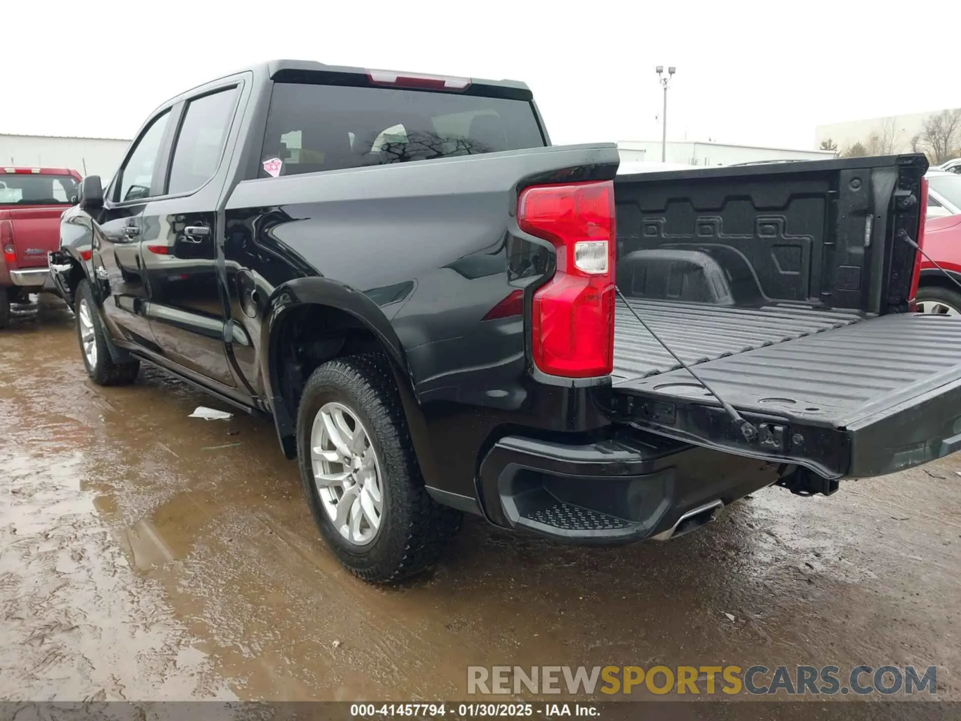 3 Photograph of a damaged car 1GCUYEED4MZ404357 CHEVROLET SILVERADO 1500 2021