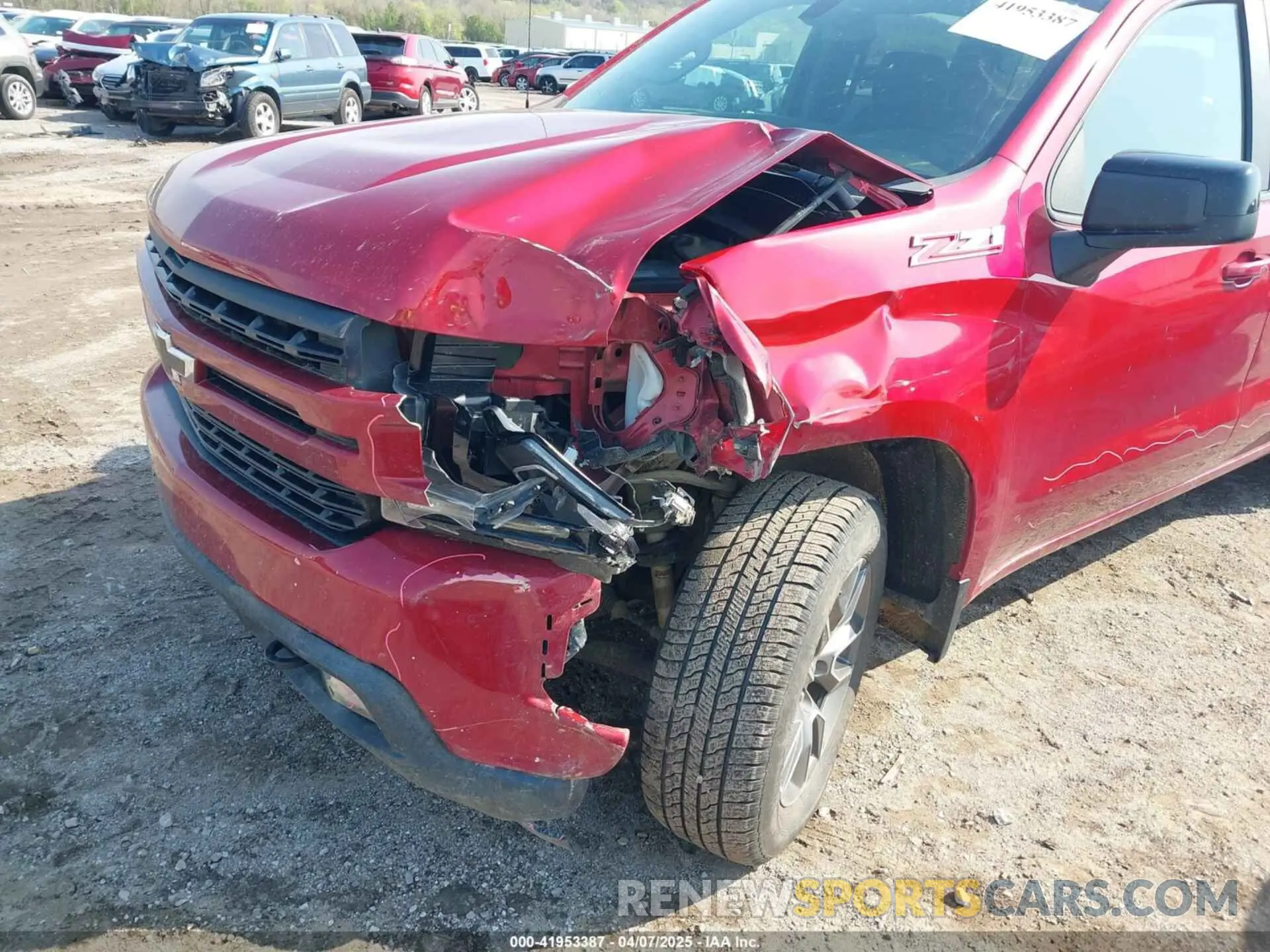 12 Photograph of a damaged car 1GCUYEED4MZ428531 CHEVROLET SILVERADO 1500 2021
