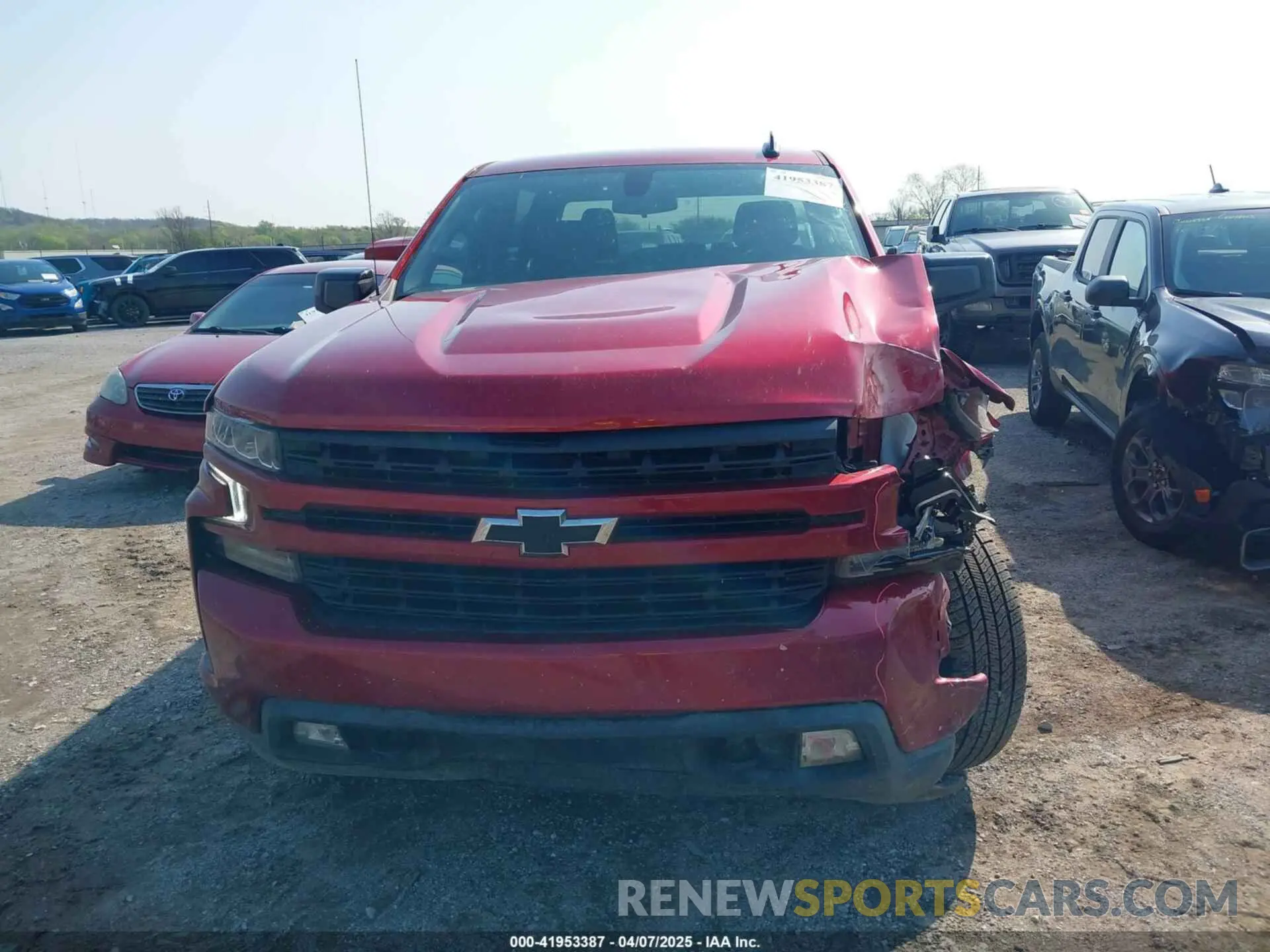 13 Photograph of a damaged car 1GCUYEED4MZ428531 CHEVROLET SILVERADO 1500 2021