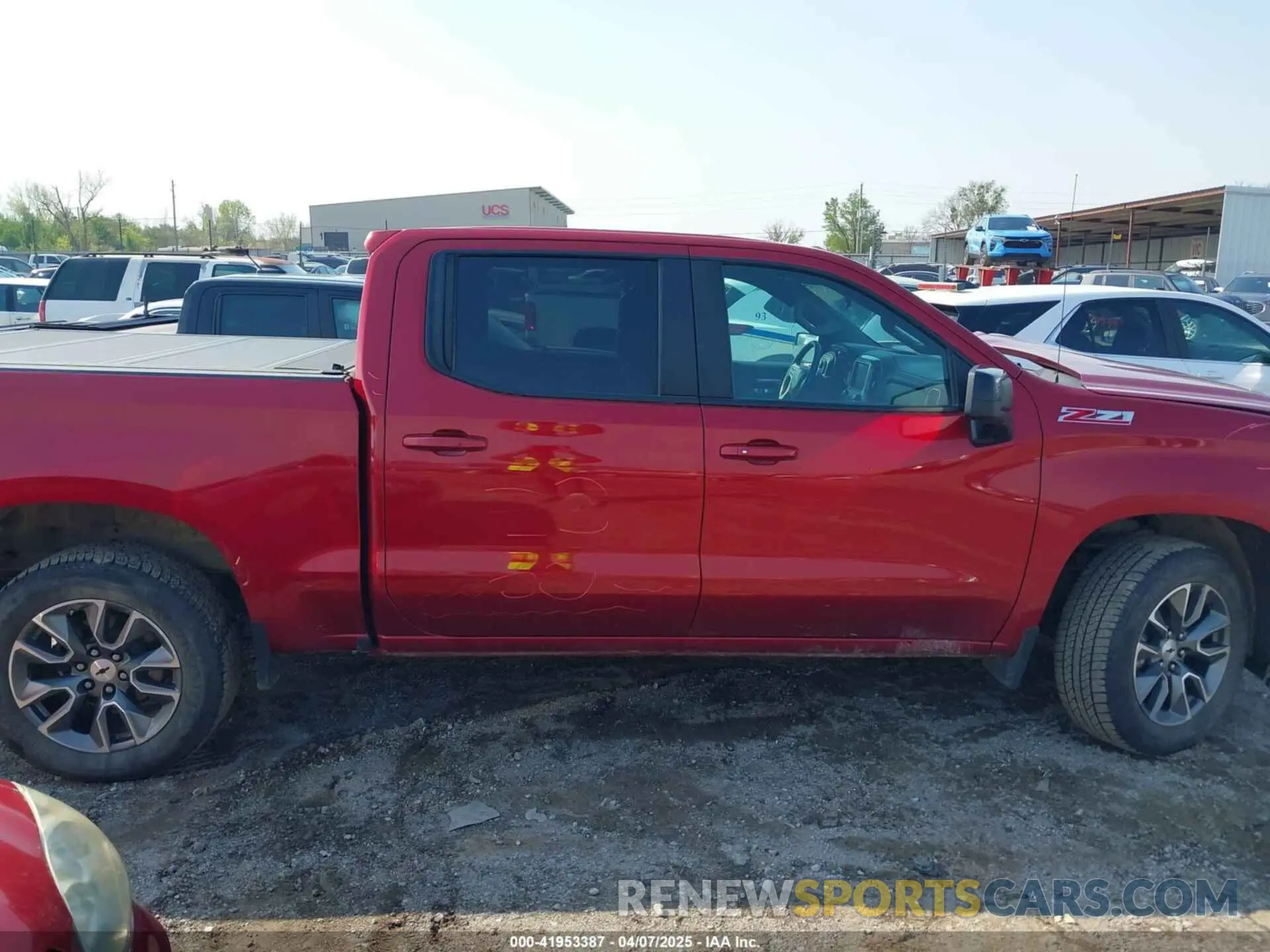 21 Photograph of a damaged car 1GCUYEED4MZ428531 CHEVROLET SILVERADO 1500 2021