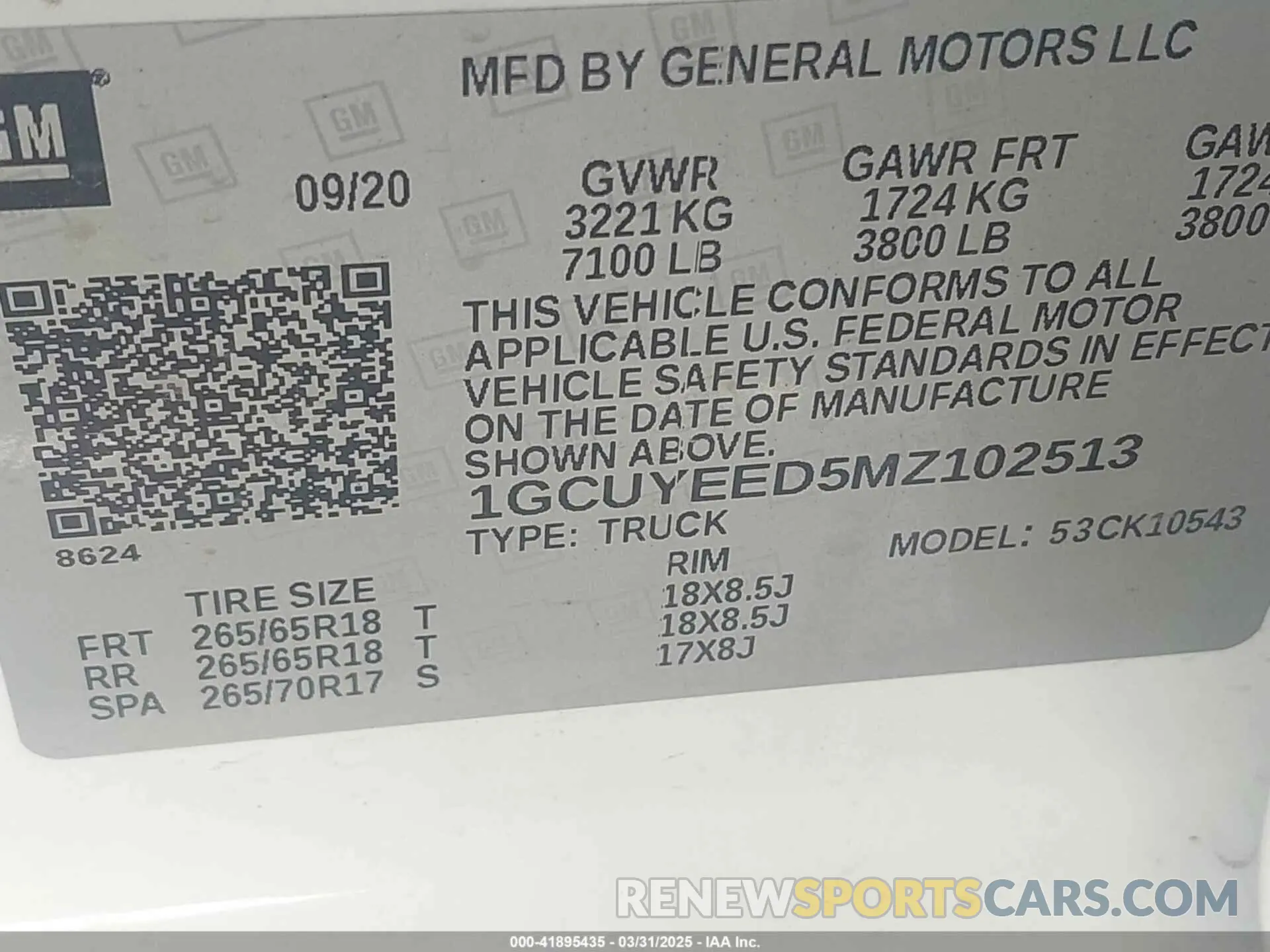 9 Photograph of a damaged car 1GCUYEED5MZ102513 CHEVROLET SILVERADO 1500 2021