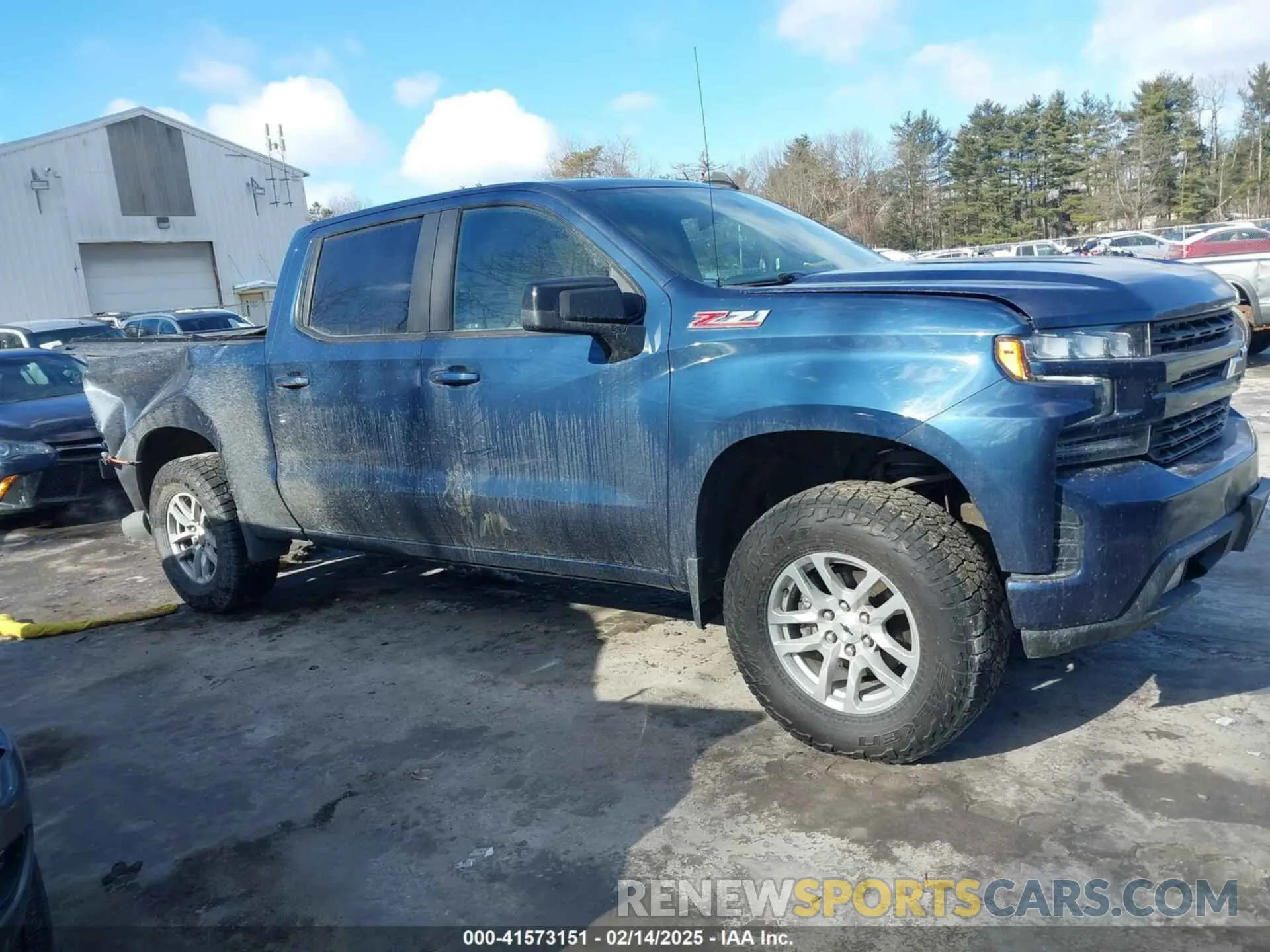 13 Photograph of a damaged car 1GCUYEED5MZ177891 CHEVROLET SILVERADO 1500 2021