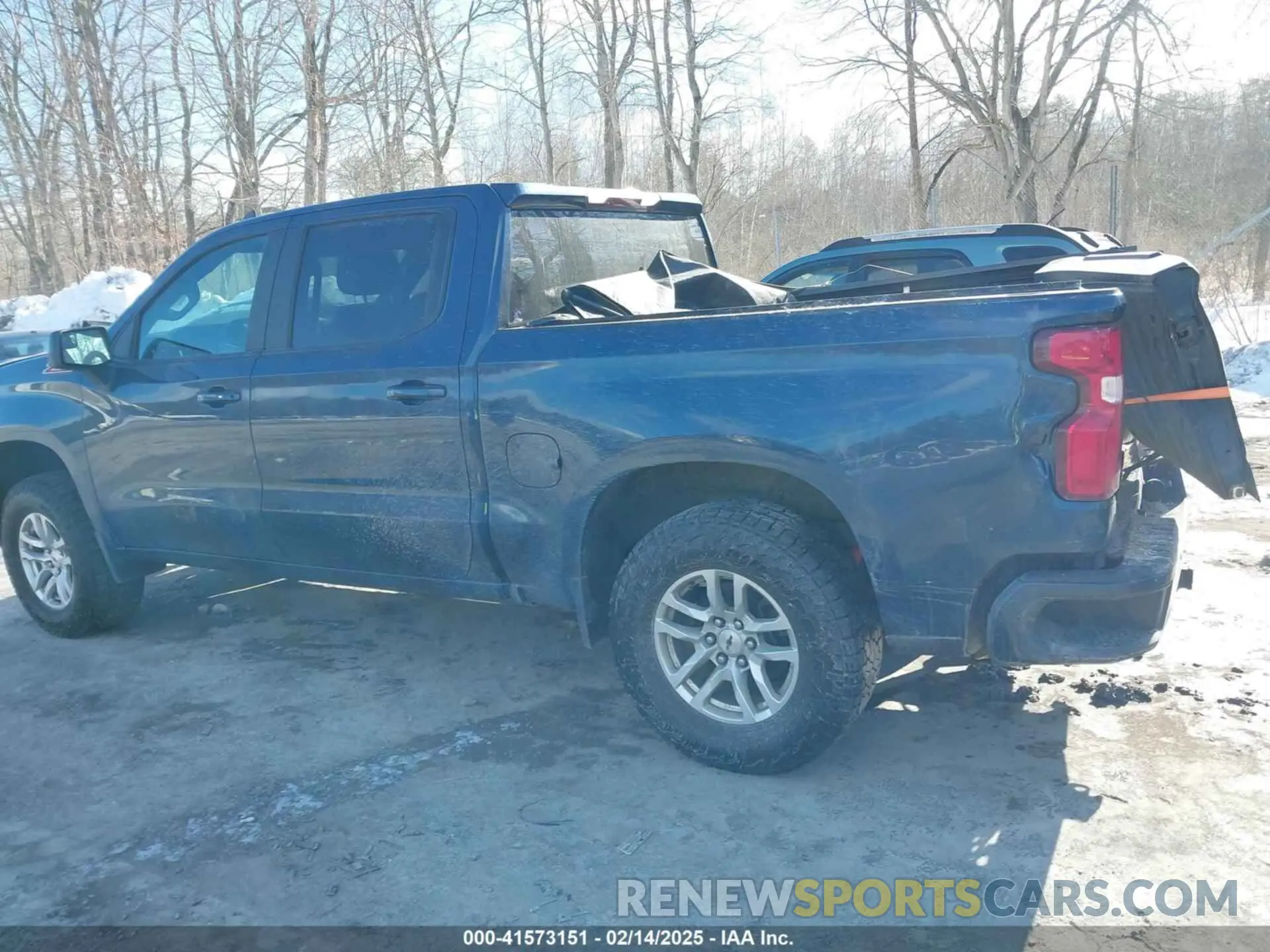 14 Photograph of a damaged car 1GCUYEED5MZ177891 CHEVROLET SILVERADO 1500 2021