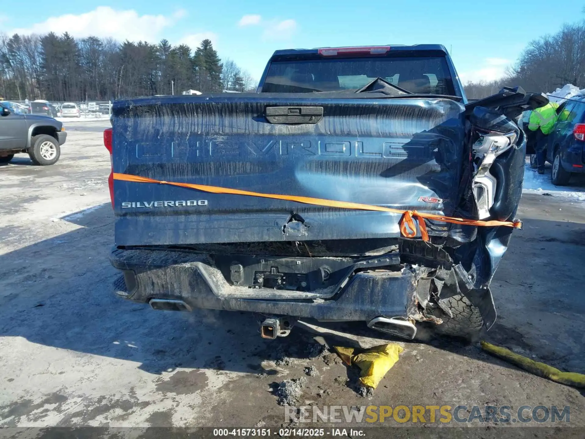 16 Photograph of a damaged car 1GCUYEED5MZ177891 CHEVROLET SILVERADO 1500 2021