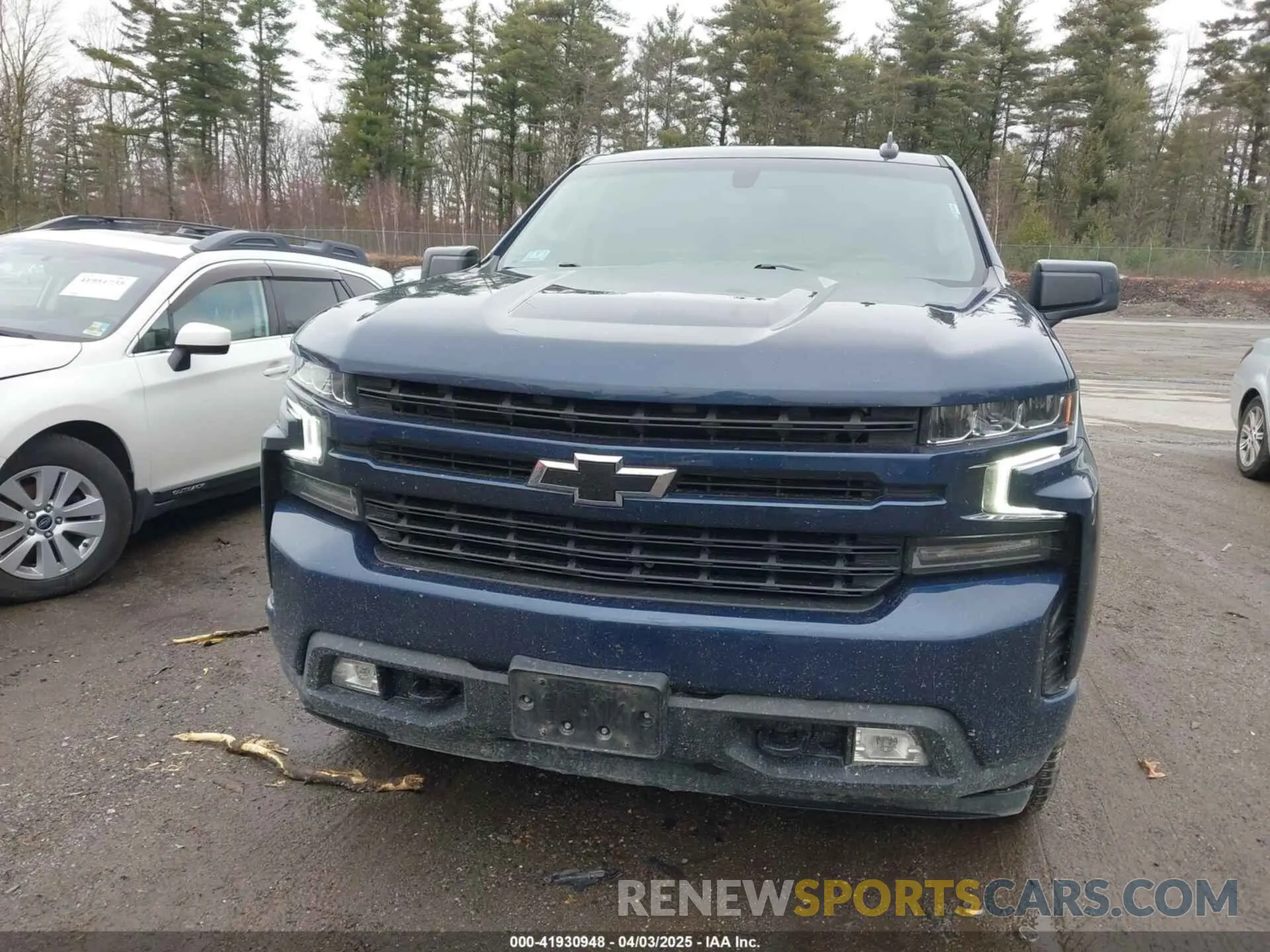 12 Photograph of a damaged car 1GCUYEED7MZ441063 CHEVROLET SILVERADO 1500 2021
