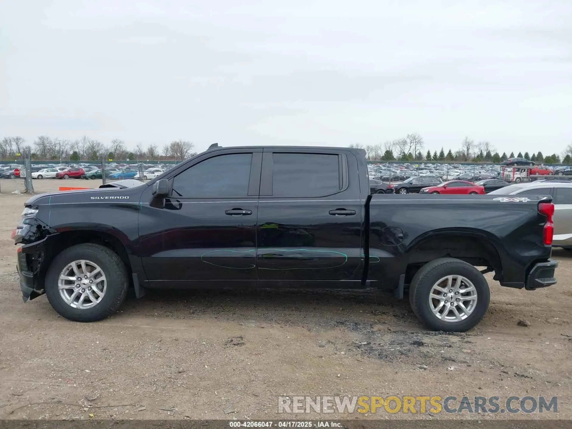 14 Photograph of a damaged car 1GCUYEED9MZ419064 CHEVROLET SILVERADO 1500 2021