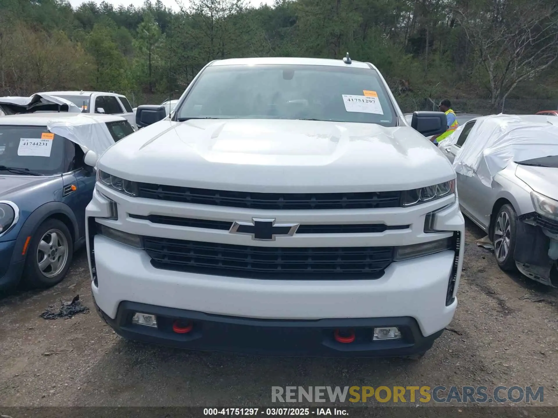 12 Photograph of a damaged car 1GCUYEEDXMZ115466 CHEVROLET SILVERADO 1500 2021
