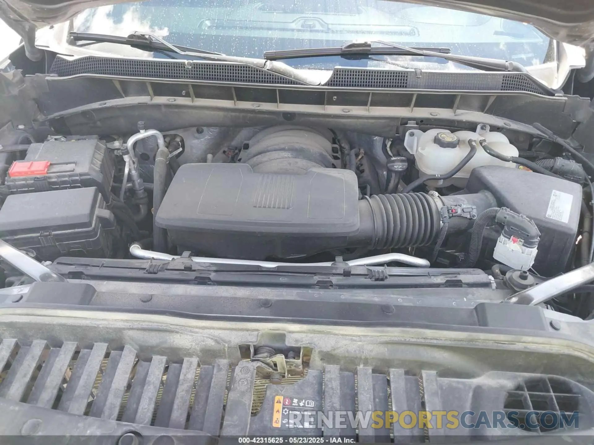10 Photograph of a damaged car 1GCUYEEDXMZ127679 CHEVROLET SILVERADO 1500 2021