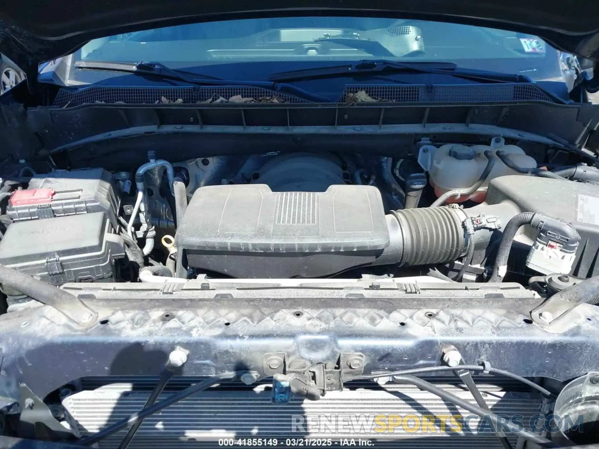 10 Photograph of a damaged car 1GCUYEEL3MZ212306 CHEVROLET SILVERADO 1500 2021