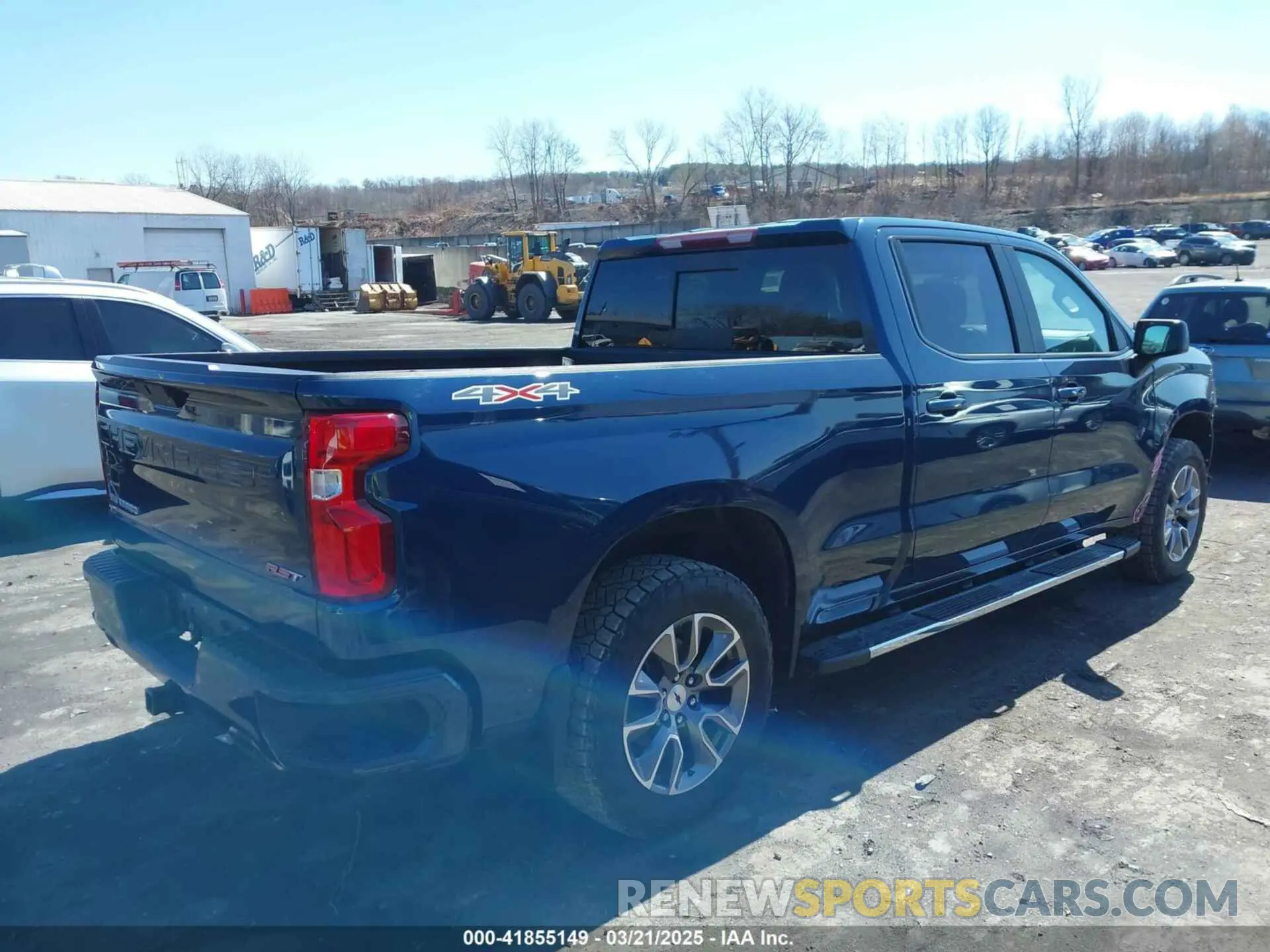 4 Photograph of a damaged car 1GCUYEEL3MZ212306 CHEVROLET SILVERADO 1500 2021