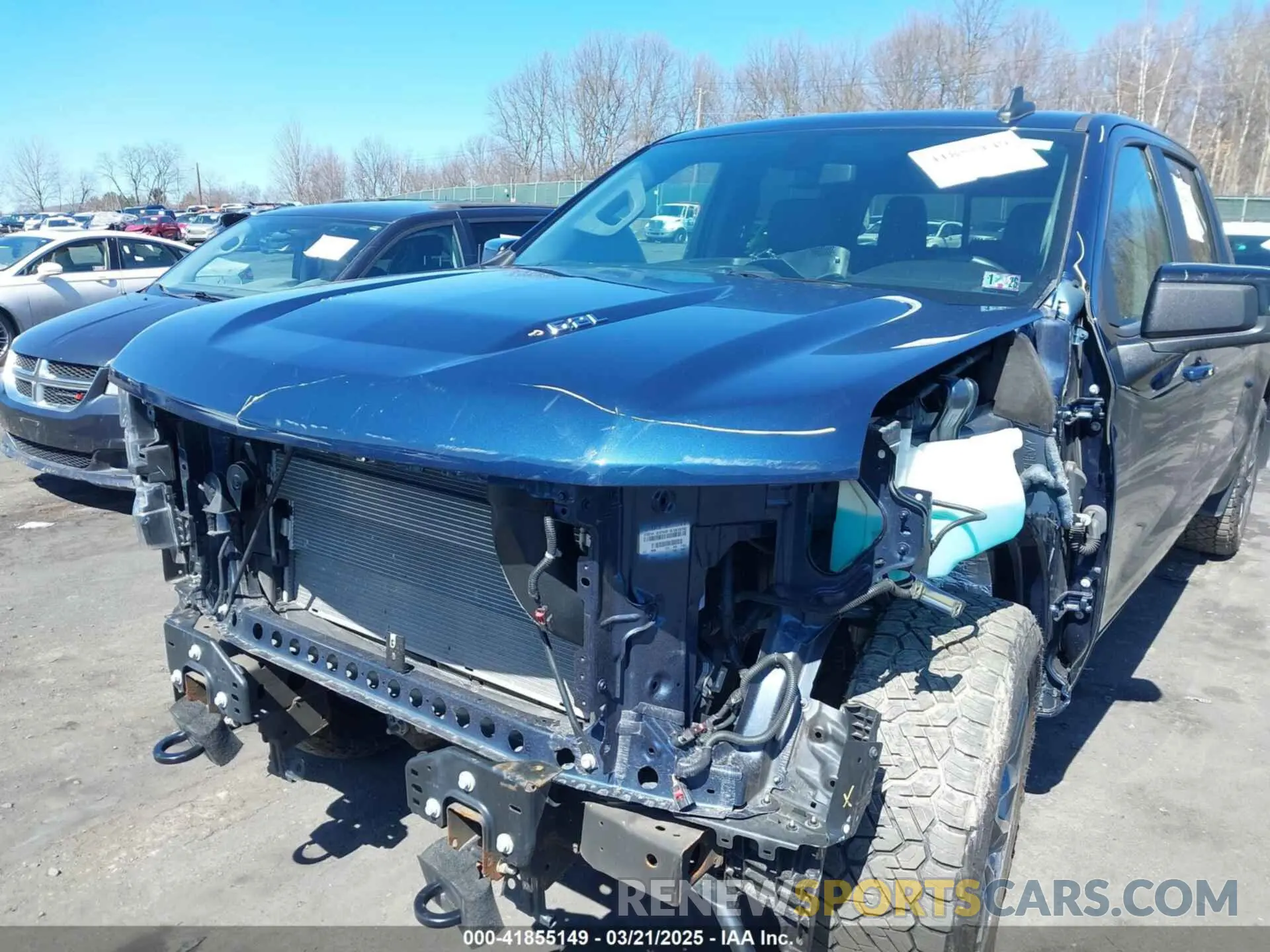 6 Photograph of a damaged car 1GCUYEEL3MZ212306 CHEVROLET SILVERADO 1500 2021