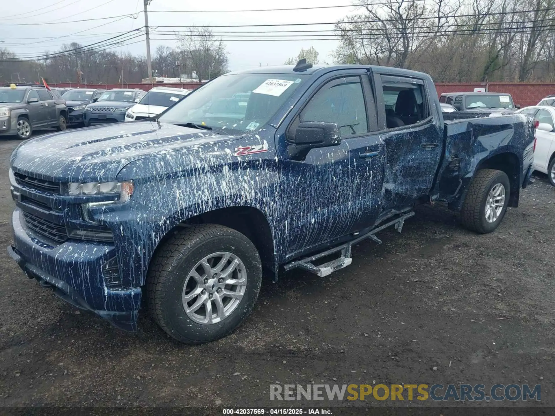 2 Photograph of a damaged car 1GCUYEEL4MZ427838 CHEVROLET SILVERADO 1500 2021