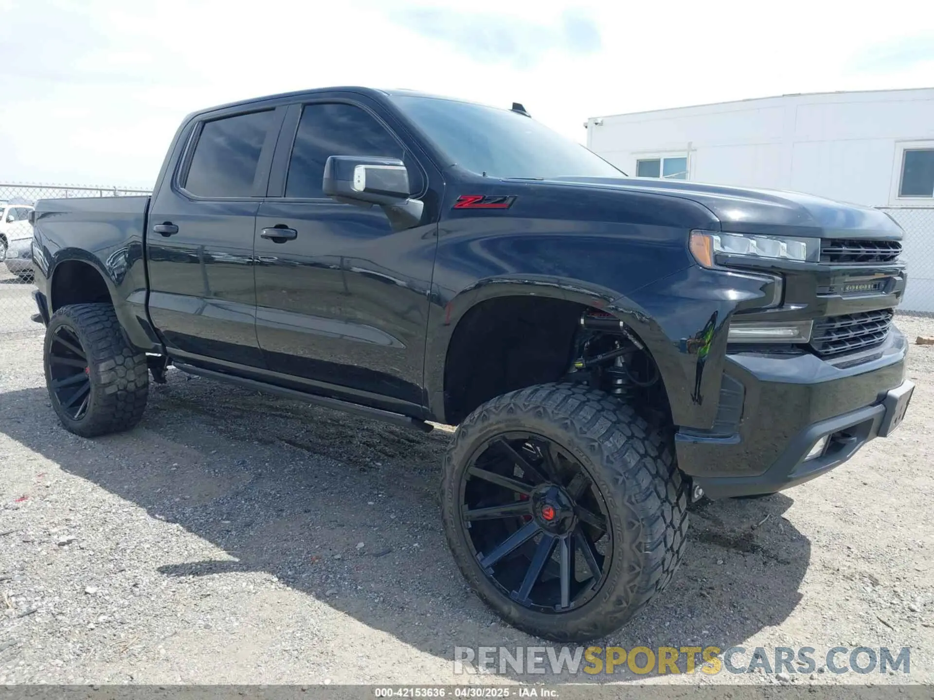 1 Photograph of a damaged car 1GCUYEEL8MZ376540 CHEVROLET SILVERADO 1500 2021