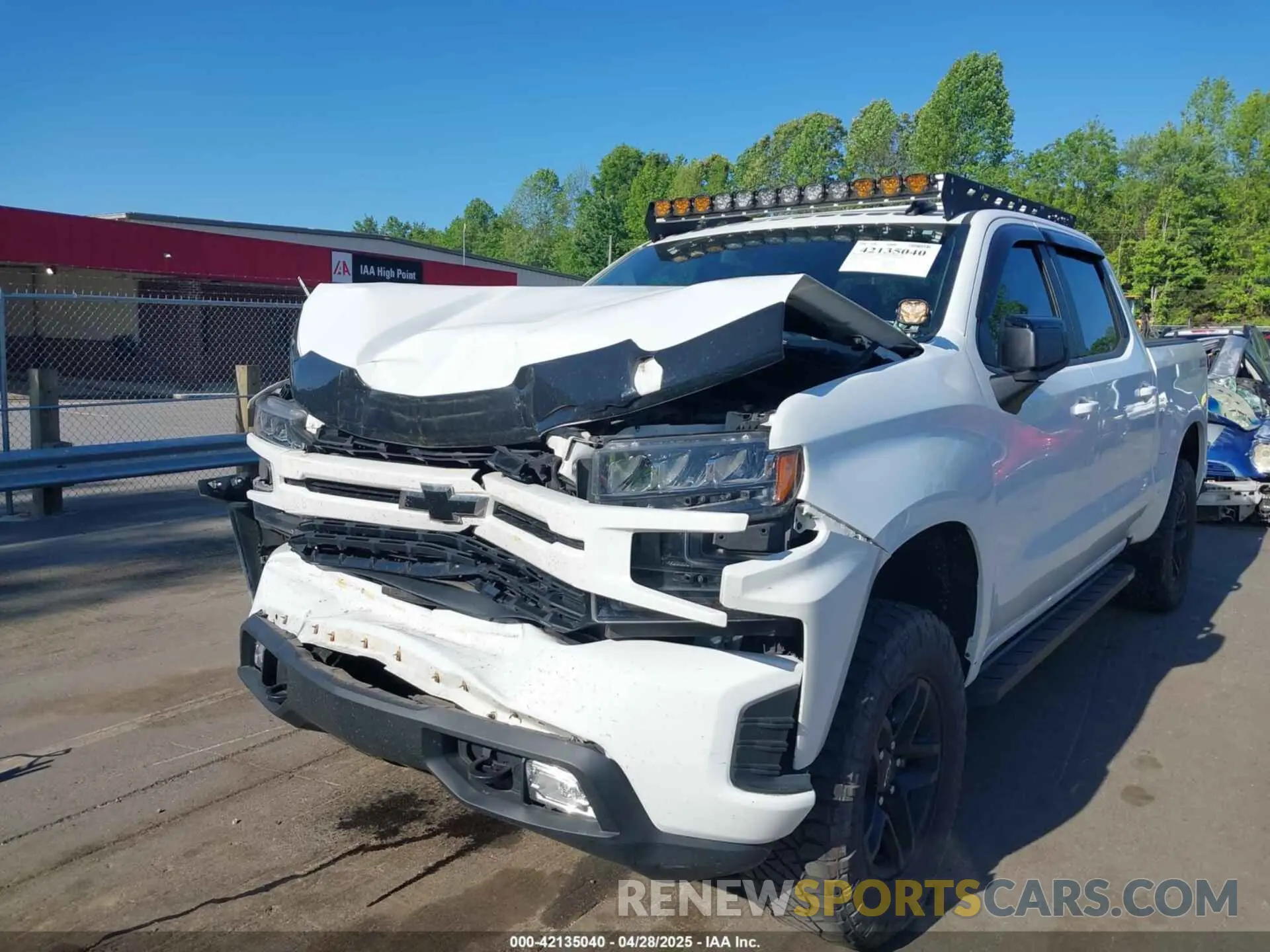 6 Photograph of a damaged car 1GCUYEEL8MZ421055 CHEVROLET SILVERADO 1500 2021