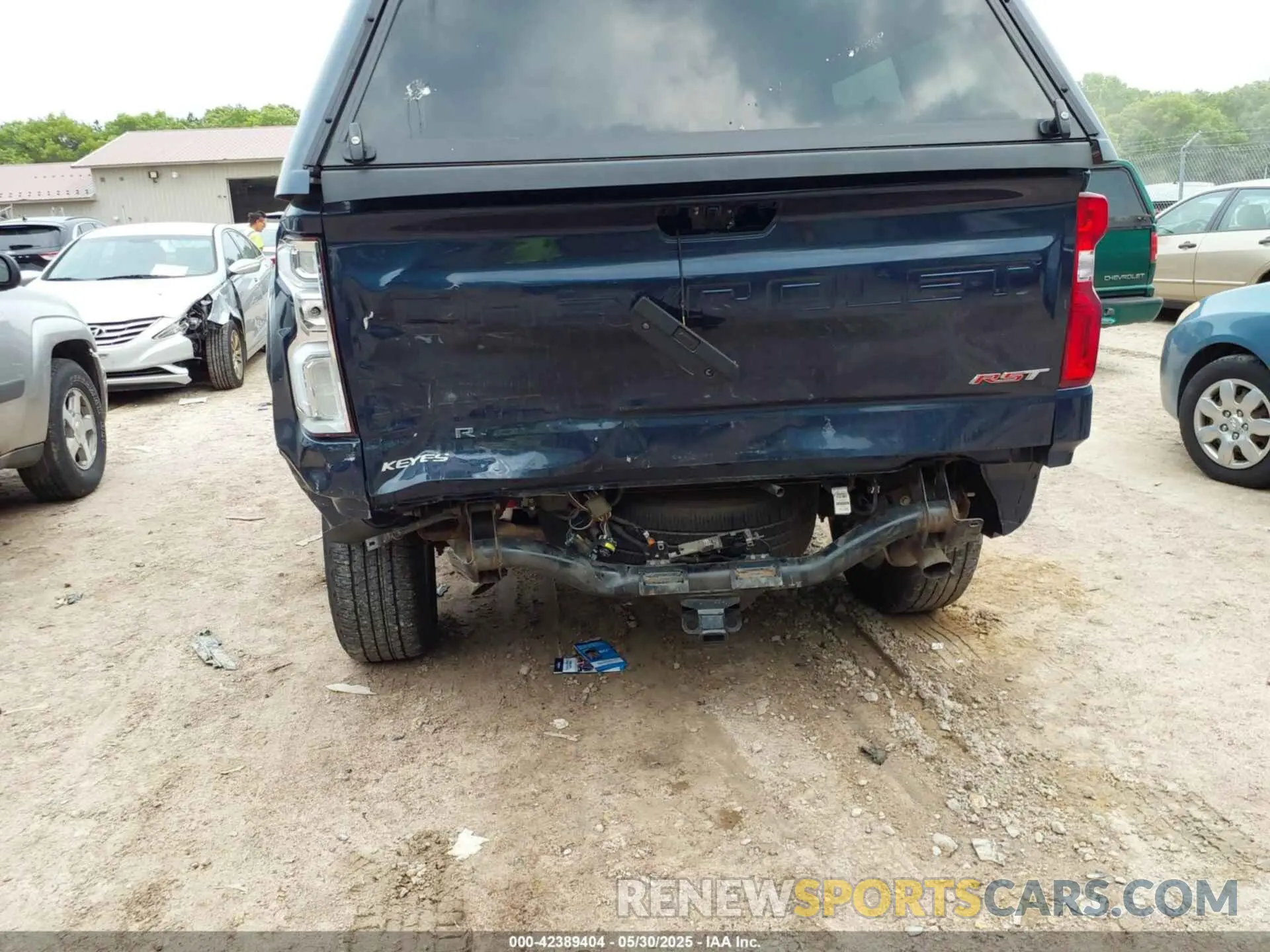 6 Photograph of a damaged car 1GCUYEET1MZ355223 CHEVROLET SILVERADO 1500 2021