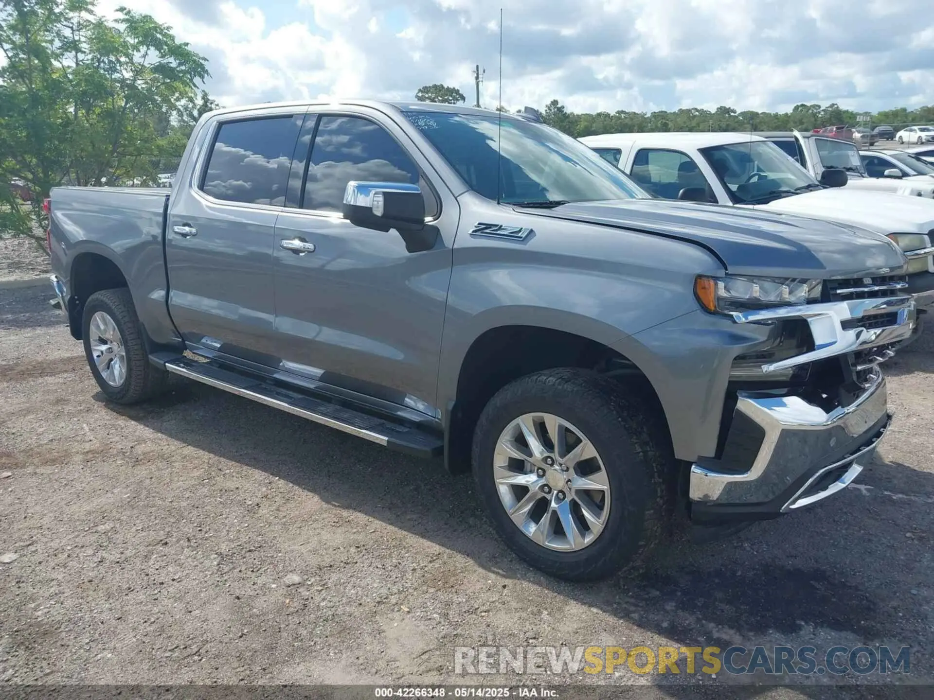 1 Photograph of a damaged car 1GCUYGED1MZ200112 CHEVROLET SILVERADO 1500 2021