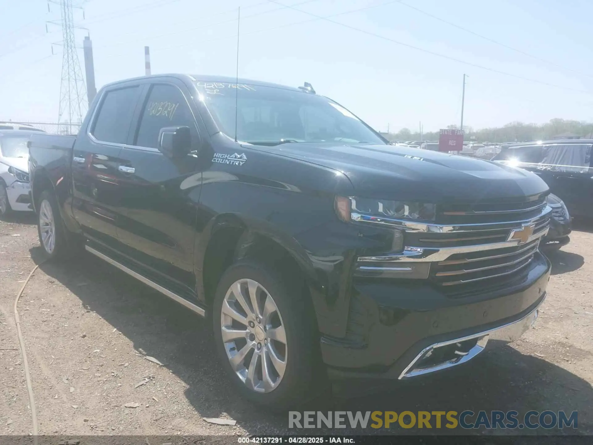 6 Photograph of a damaged car 1GCUYHEL3MZ295544 CHEVROLET SILVERADO 1500 2021