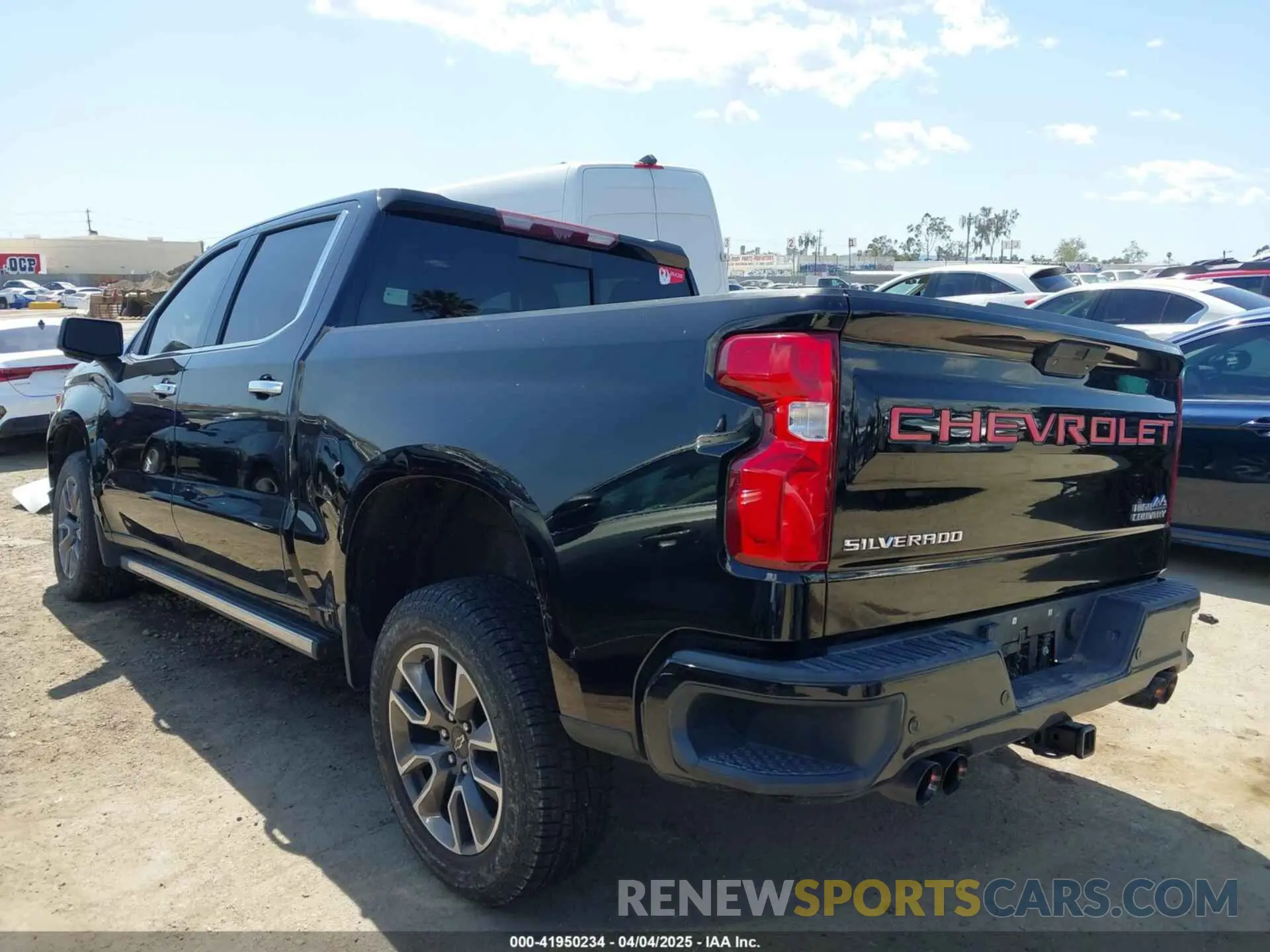 3 Photograph of a damaged car 1GCUYHEL6MZ303670 CHEVROLET SILVERADO 1500 2021