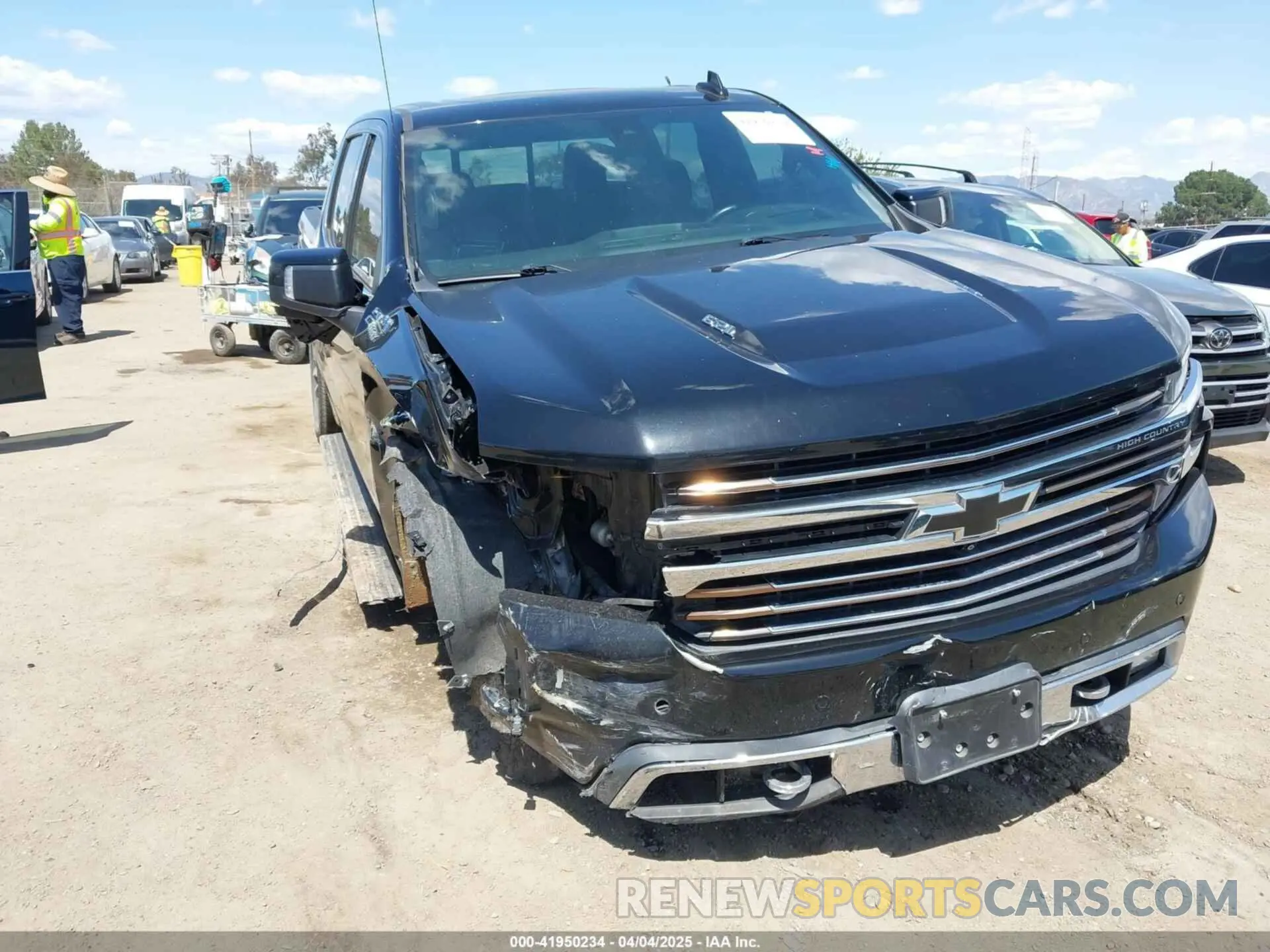 6 Photograph of a damaged car 1GCUYHEL6MZ303670 CHEVROLET SILVERADO 1500 2021
