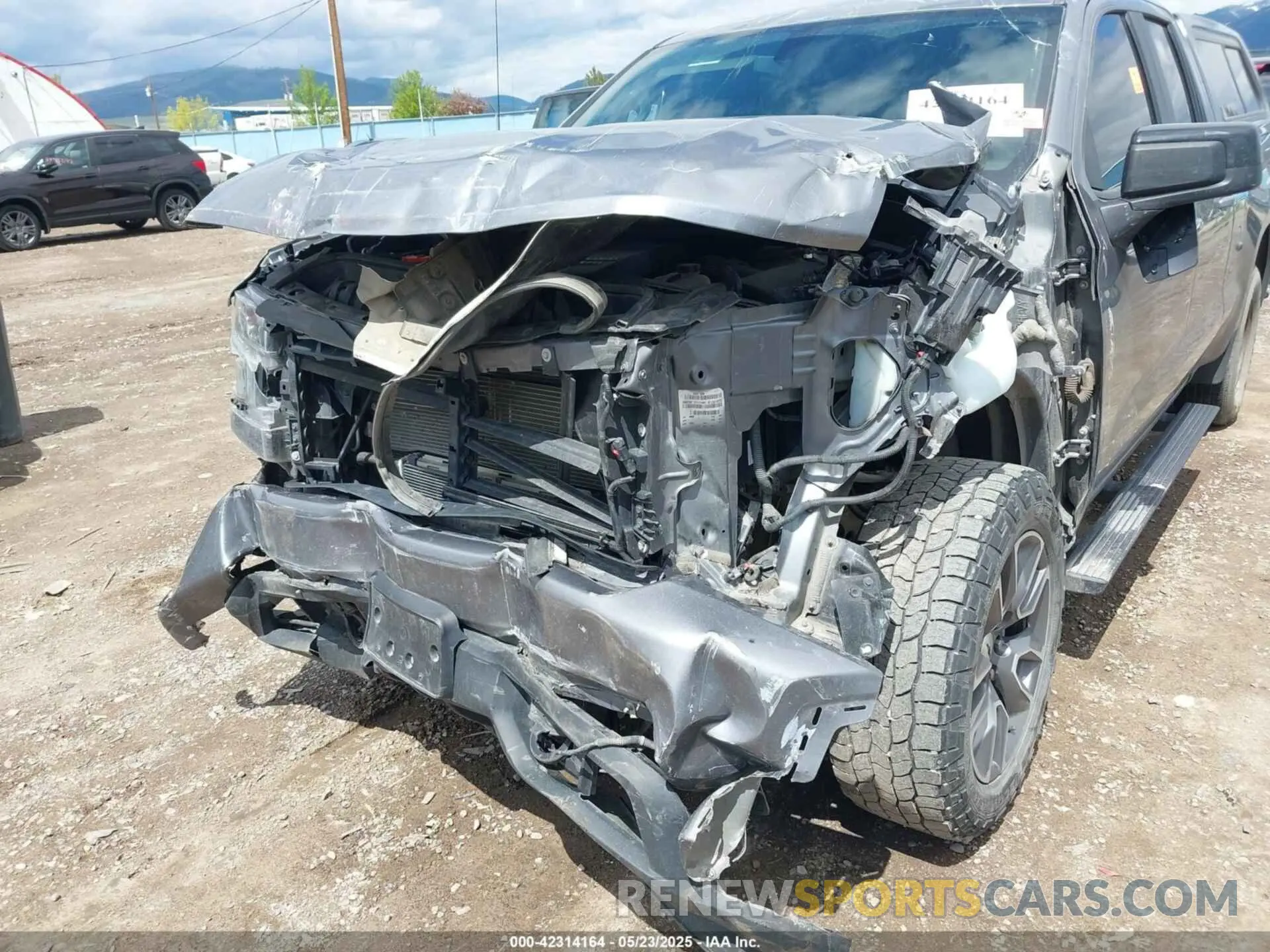 6 Photograph of a damaged car 1GCVYEET5MZ174422 CHEVROLET SILVERADO 1500 2021
