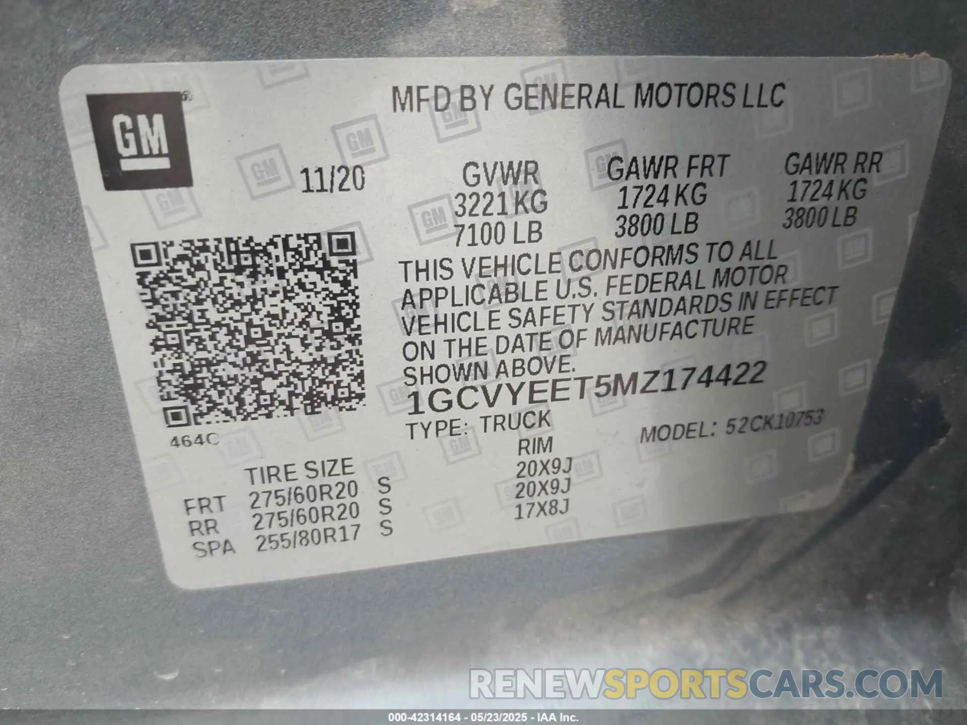 9 Photograph of a damaged car 1GCVYEET5MZ174422 CHEVROLET SILVERADO 1500 2021